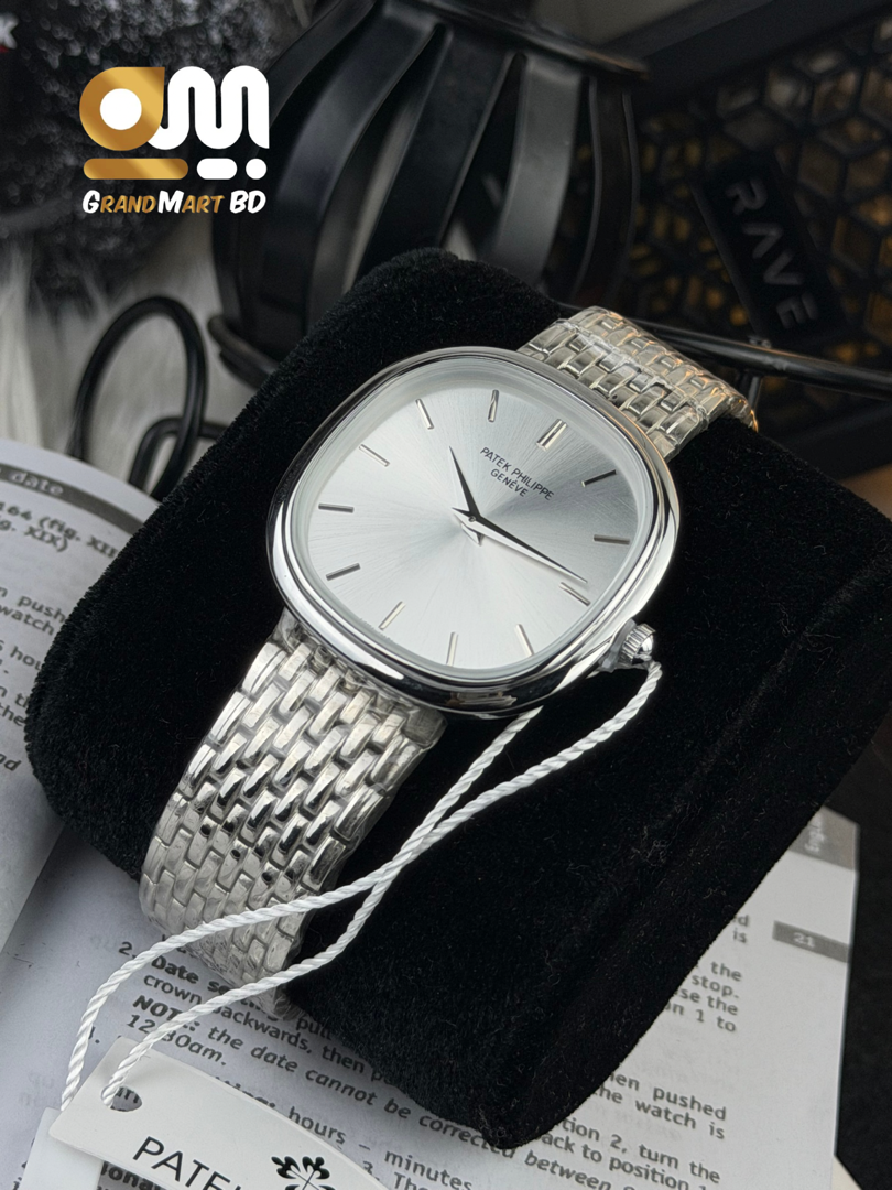 Silver -tone Patek Philippe Golden Ellipse_img_2