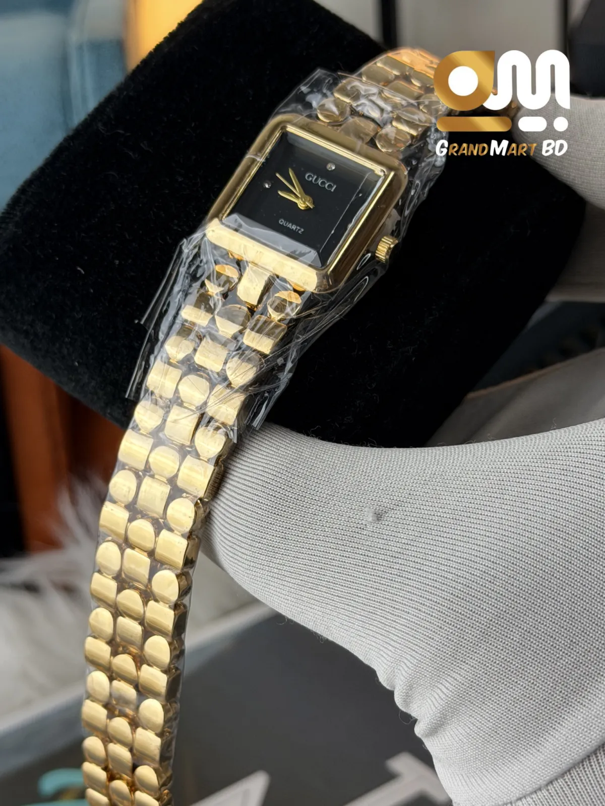 Gucci Girls || Squre Black Dial