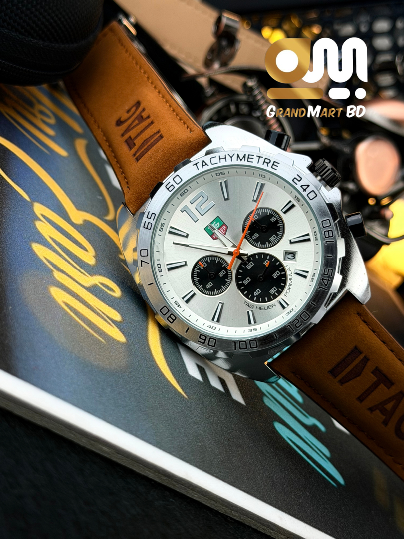TAG Heuer Formula 1 chronograph watch || White Dial