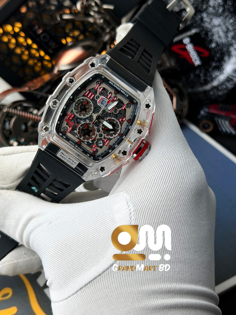 RM ACTIVE CHRONOGRAPH || BLACK STRAP