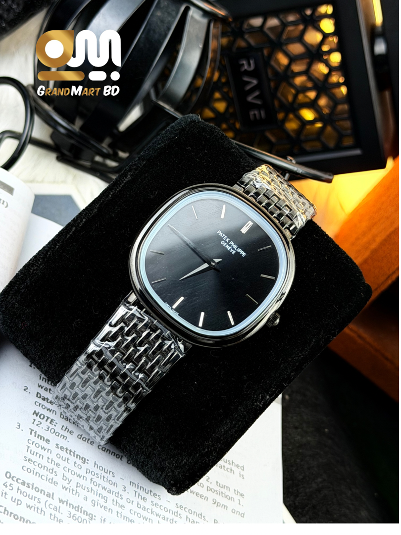 Full Black Patek Philippe Golden Ellipse_img_2