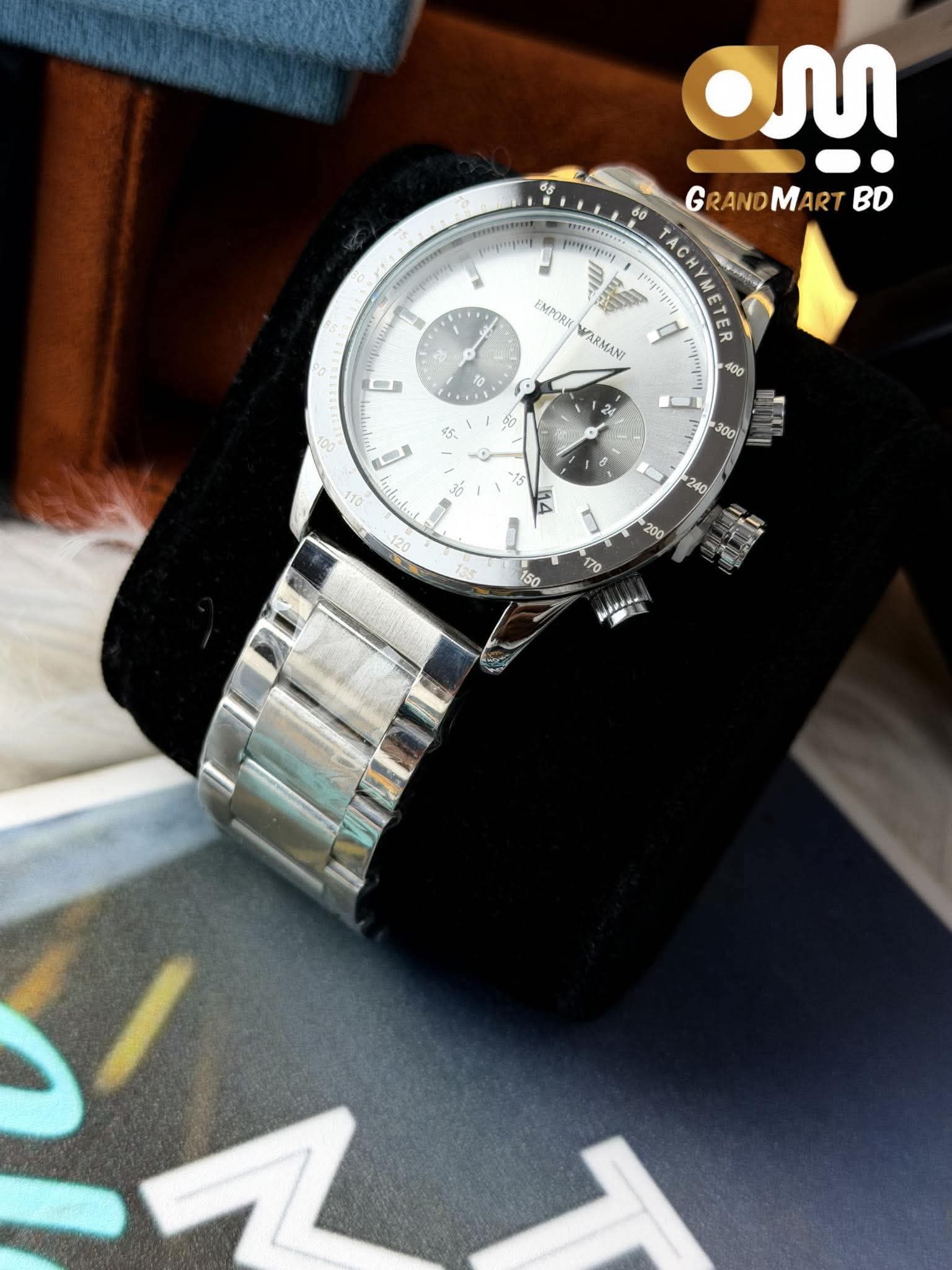 ARMANI MENS| ACTIVE CHNOGRAPH| PANDA FACE