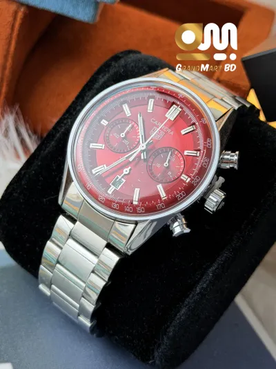 TAG Heuer Carrera Chronograph || Red Dial_img_0