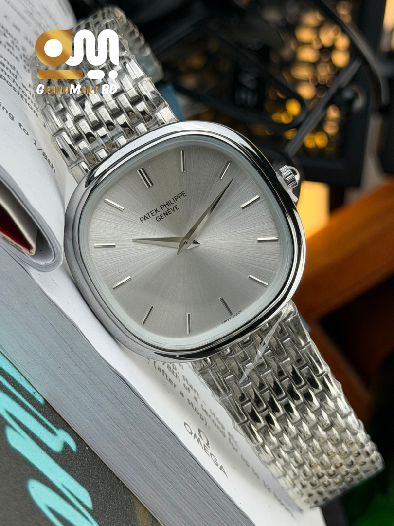 Silver -tone Patek Philippe Golden Ellipse