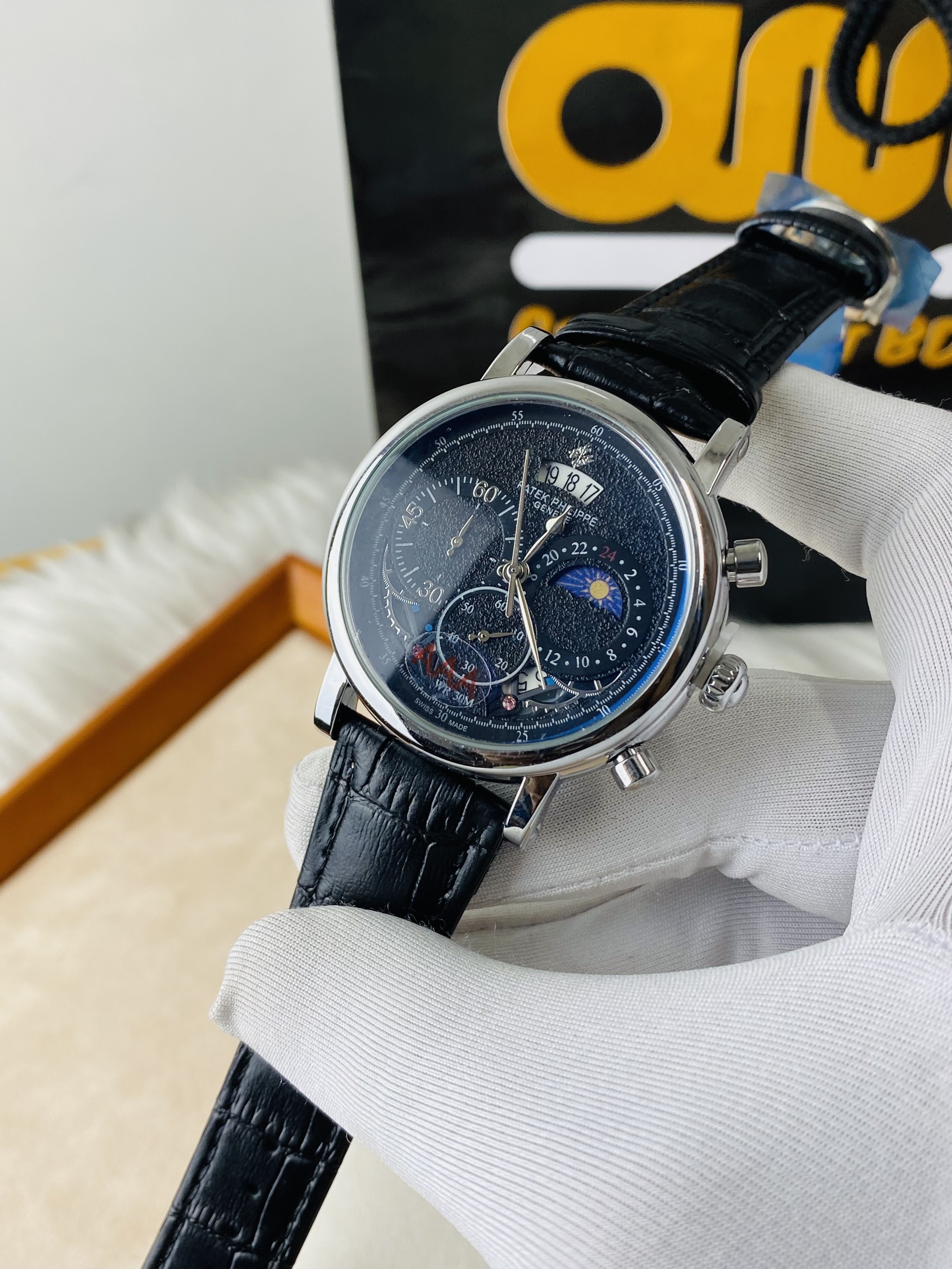 PATEK ACTIVE CHRONOGRAPH || BLACK