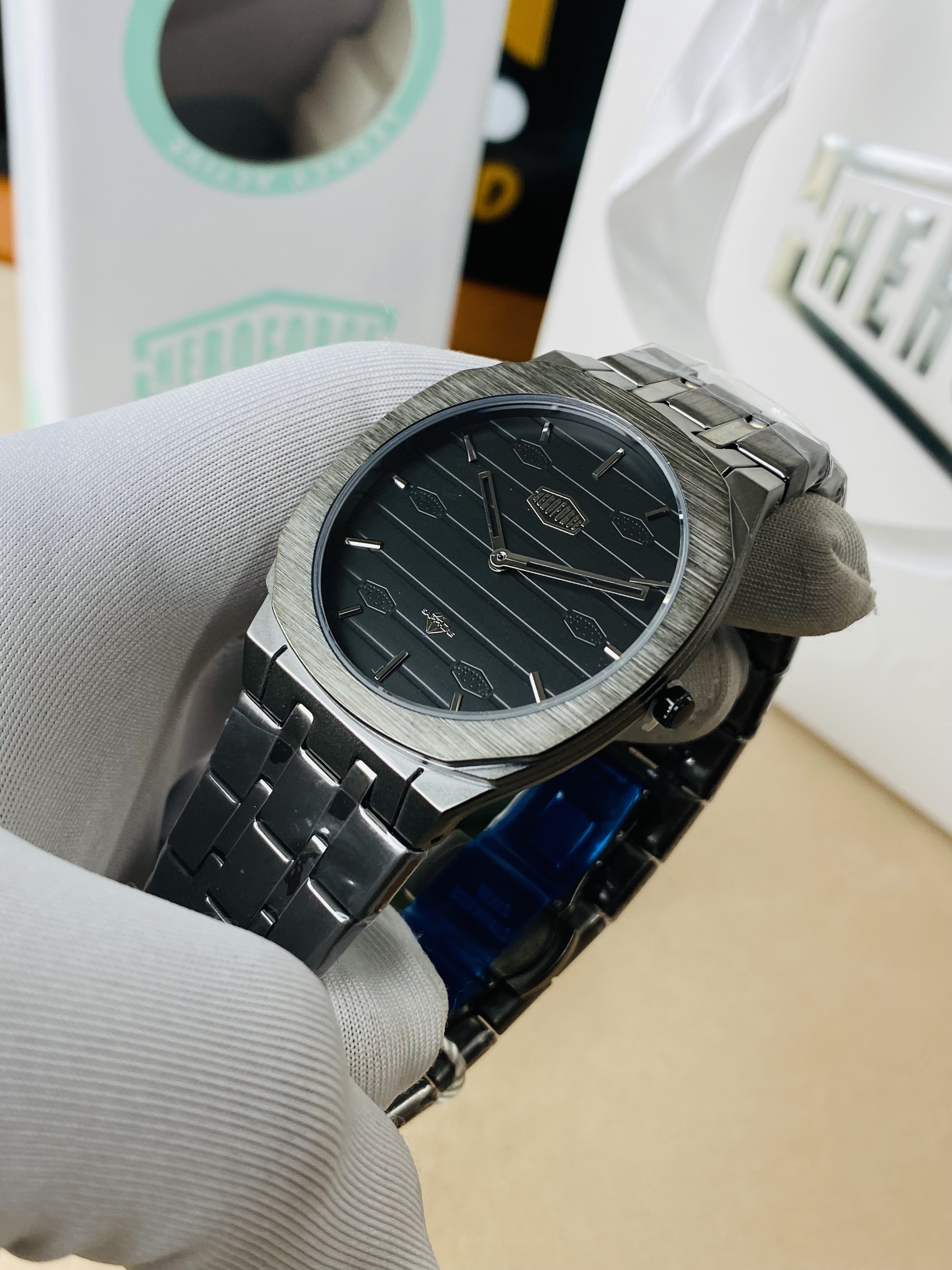 Hero force || Black dial men