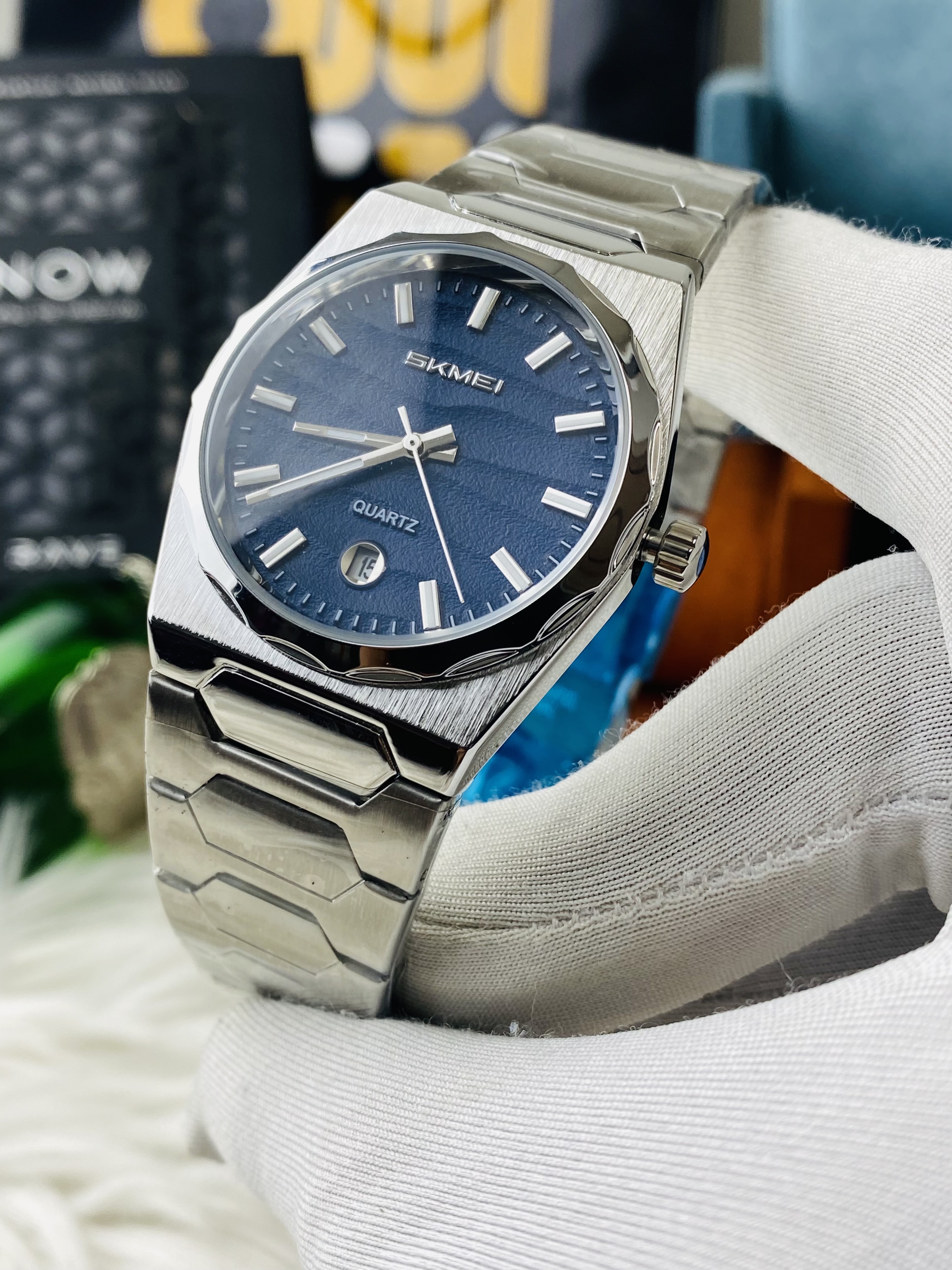 Skmei 9382 || Blue dial