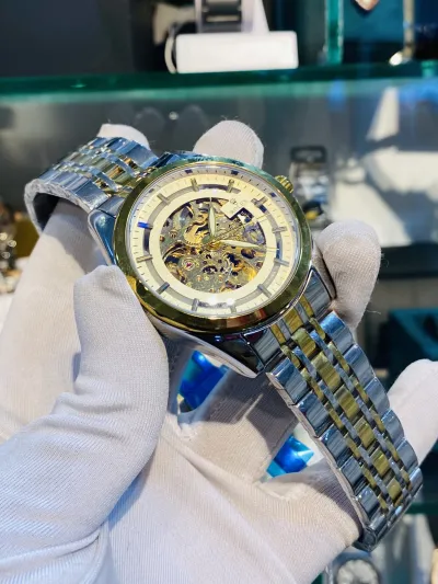 Rolex skeleton automatic men's watch_img_0