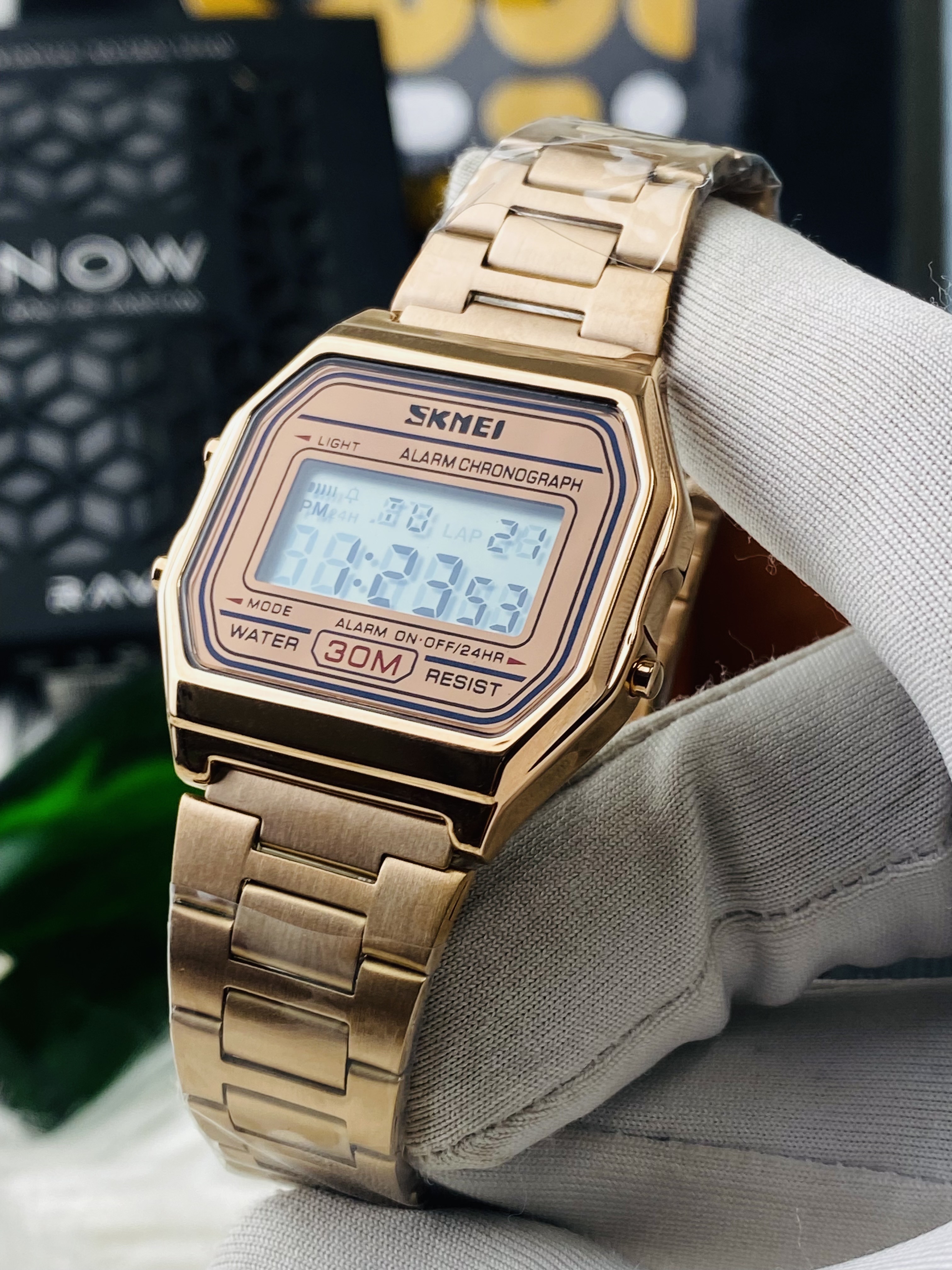 Skmei 1123 || Rose Gold