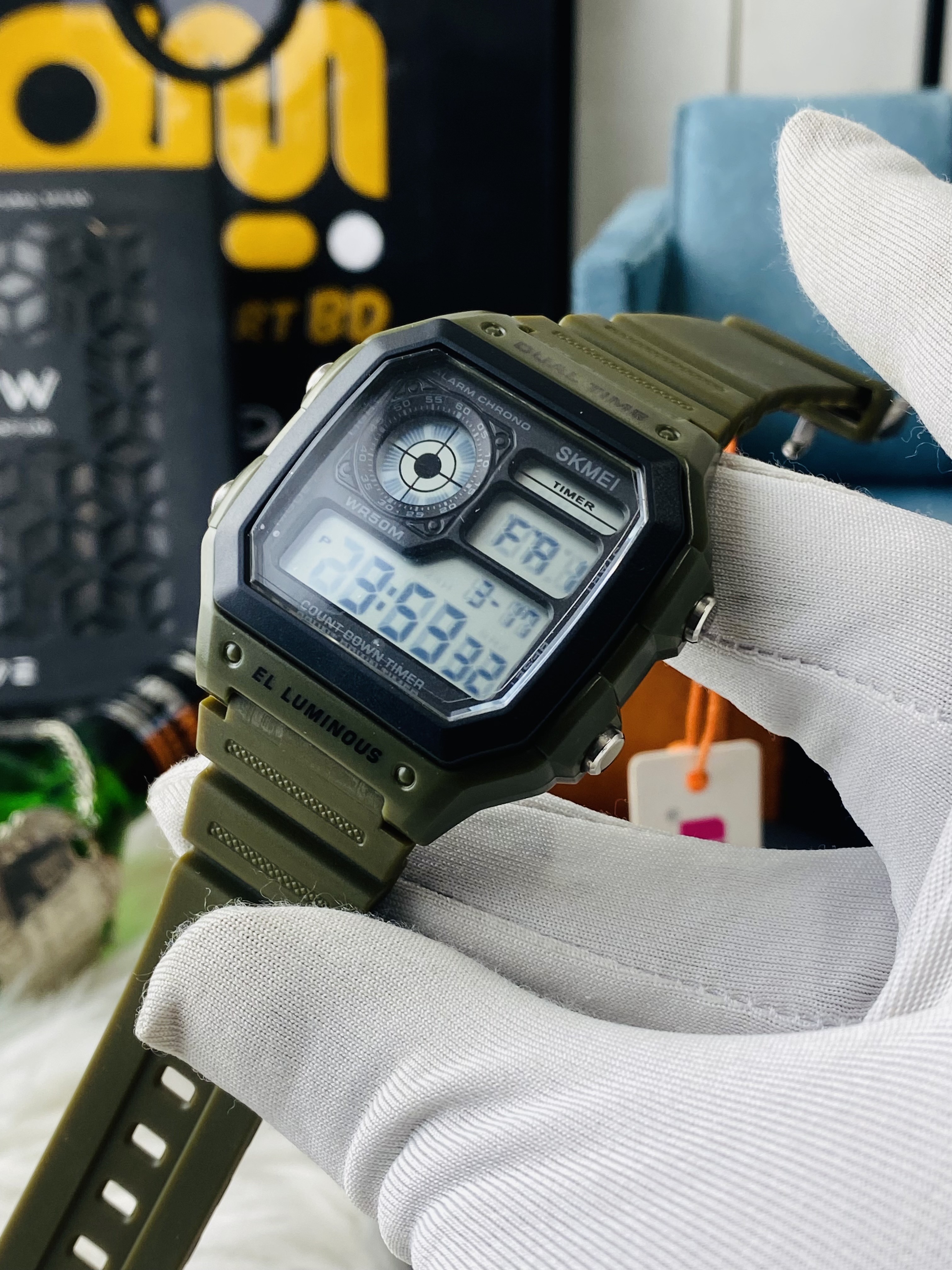 Skmei 1299 || Military look