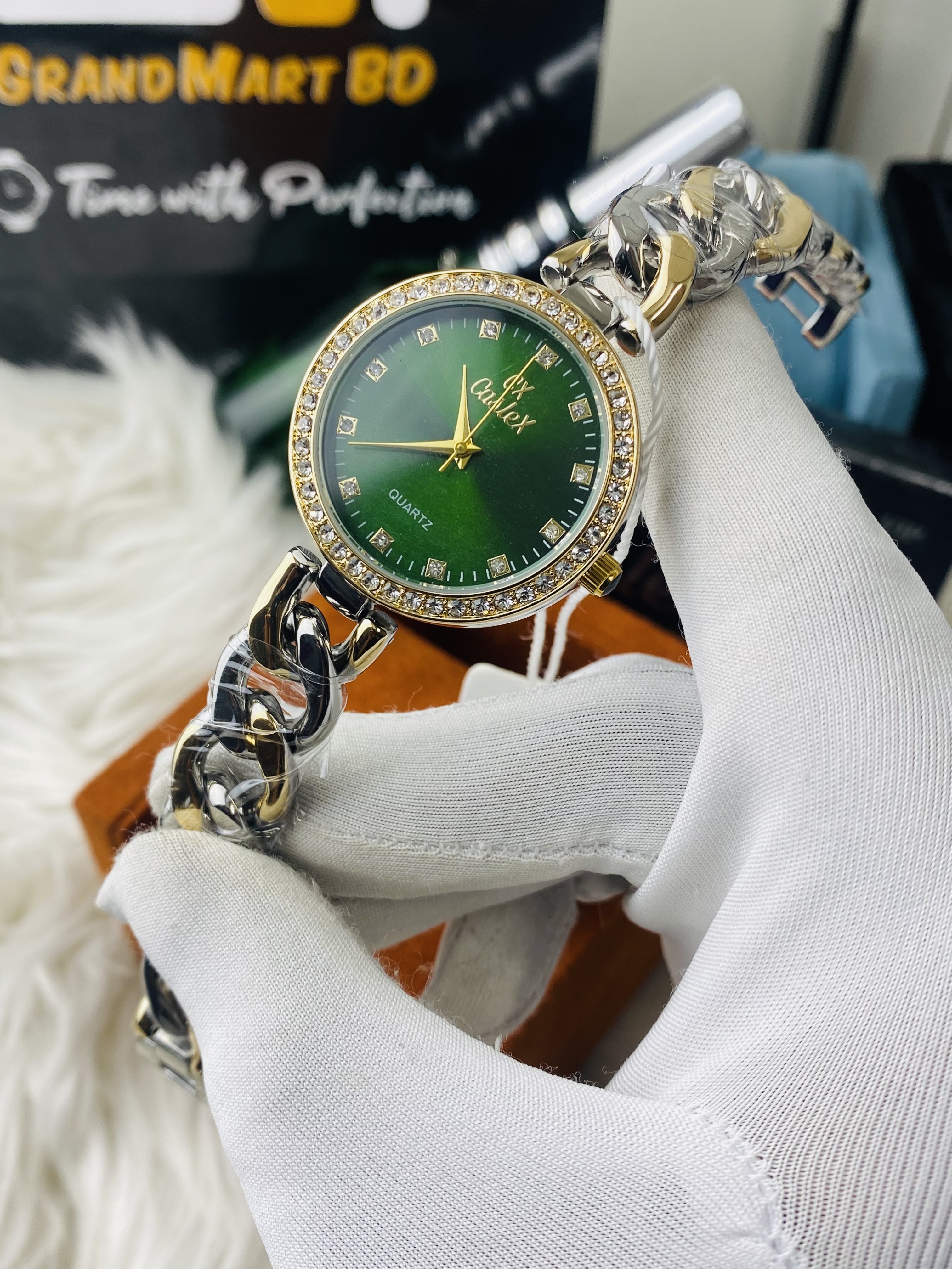 Caslex Green Dial
