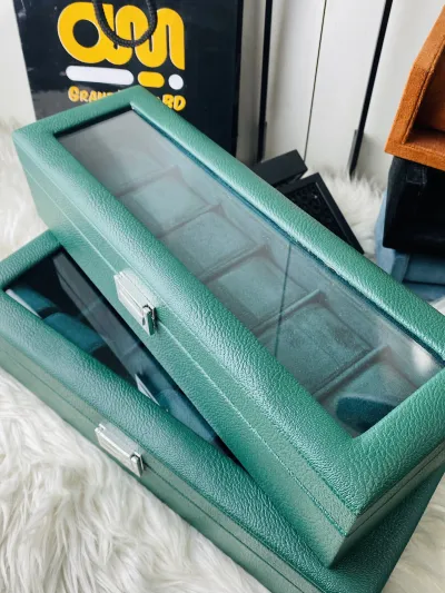 6 slot Watch box || Green Color_img_0