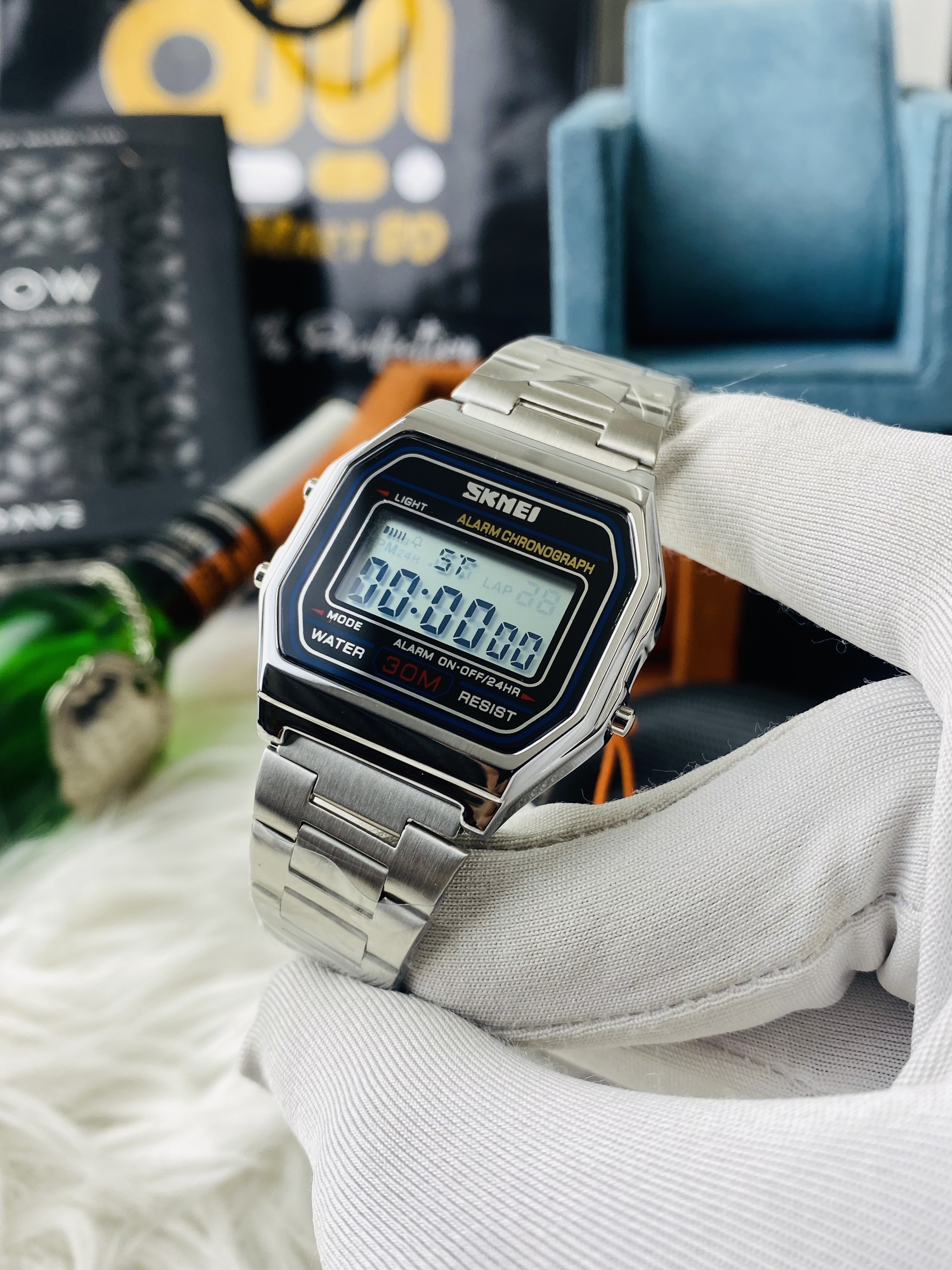 Skmei 1123 || Silver