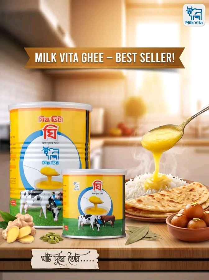 Milk Vita Ghee.