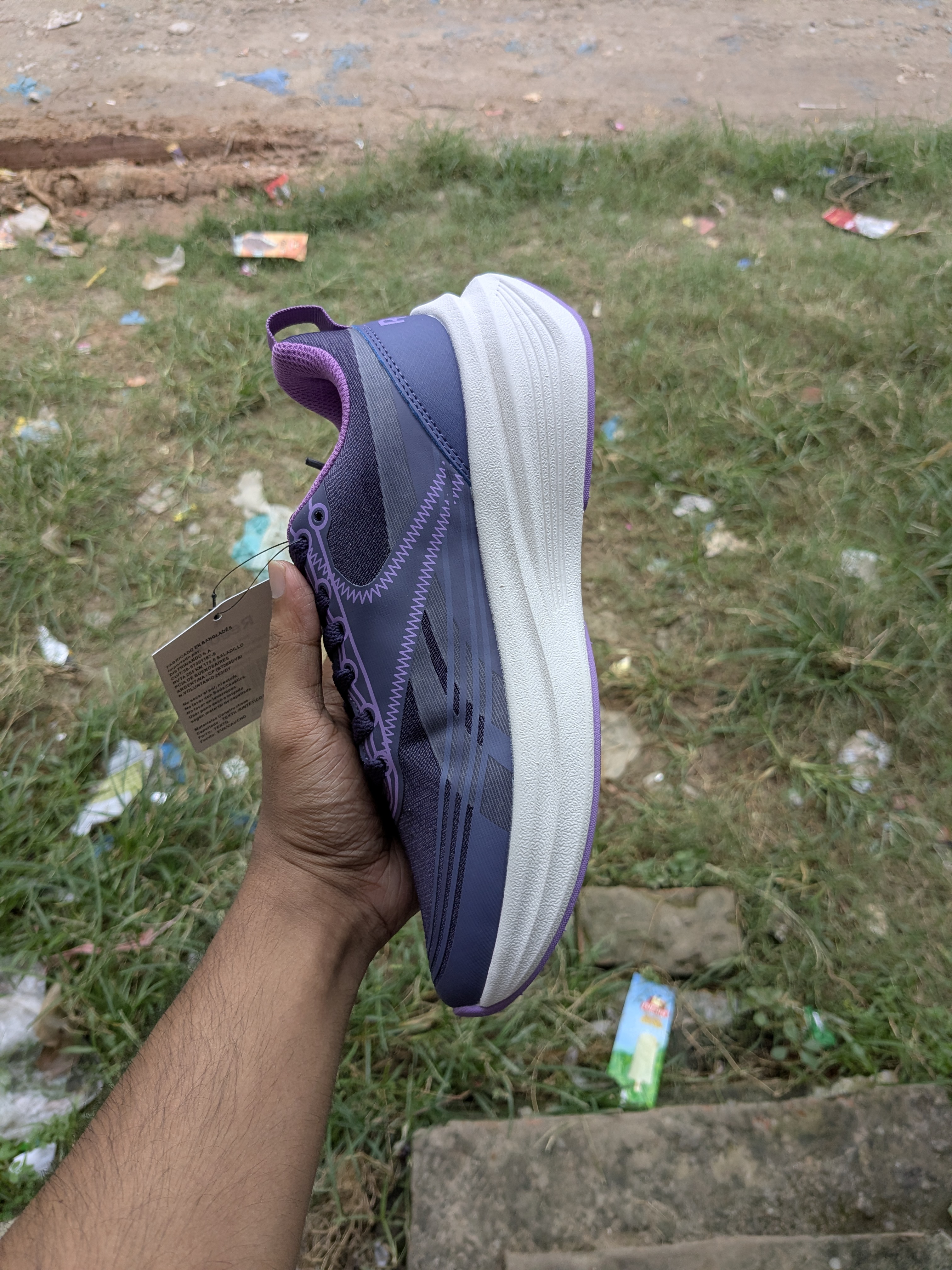 Reebok Light Float Running Shoes Purple (35-39)_img_5