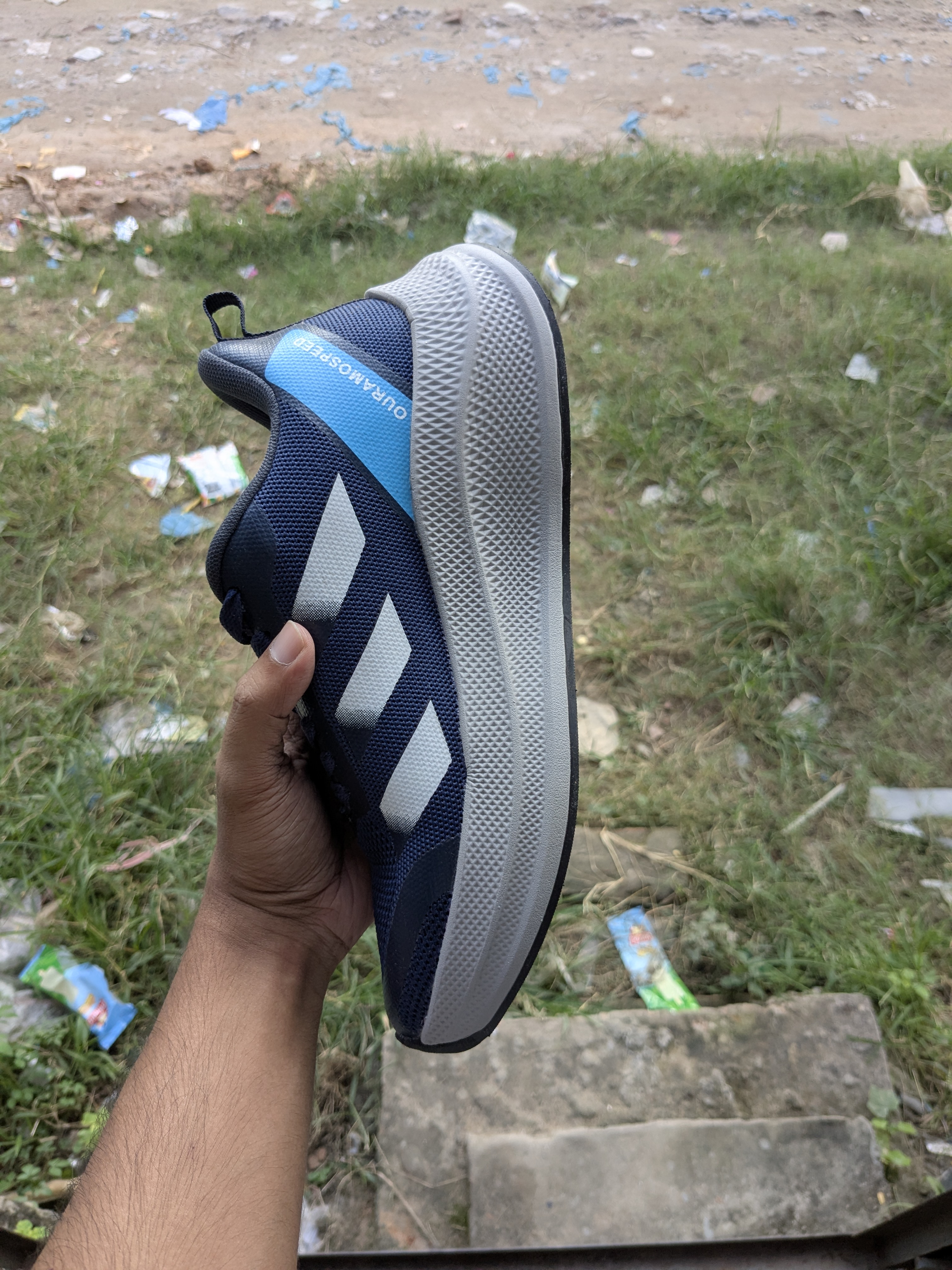 Adidas Running Sneakers (Navy)_img_3