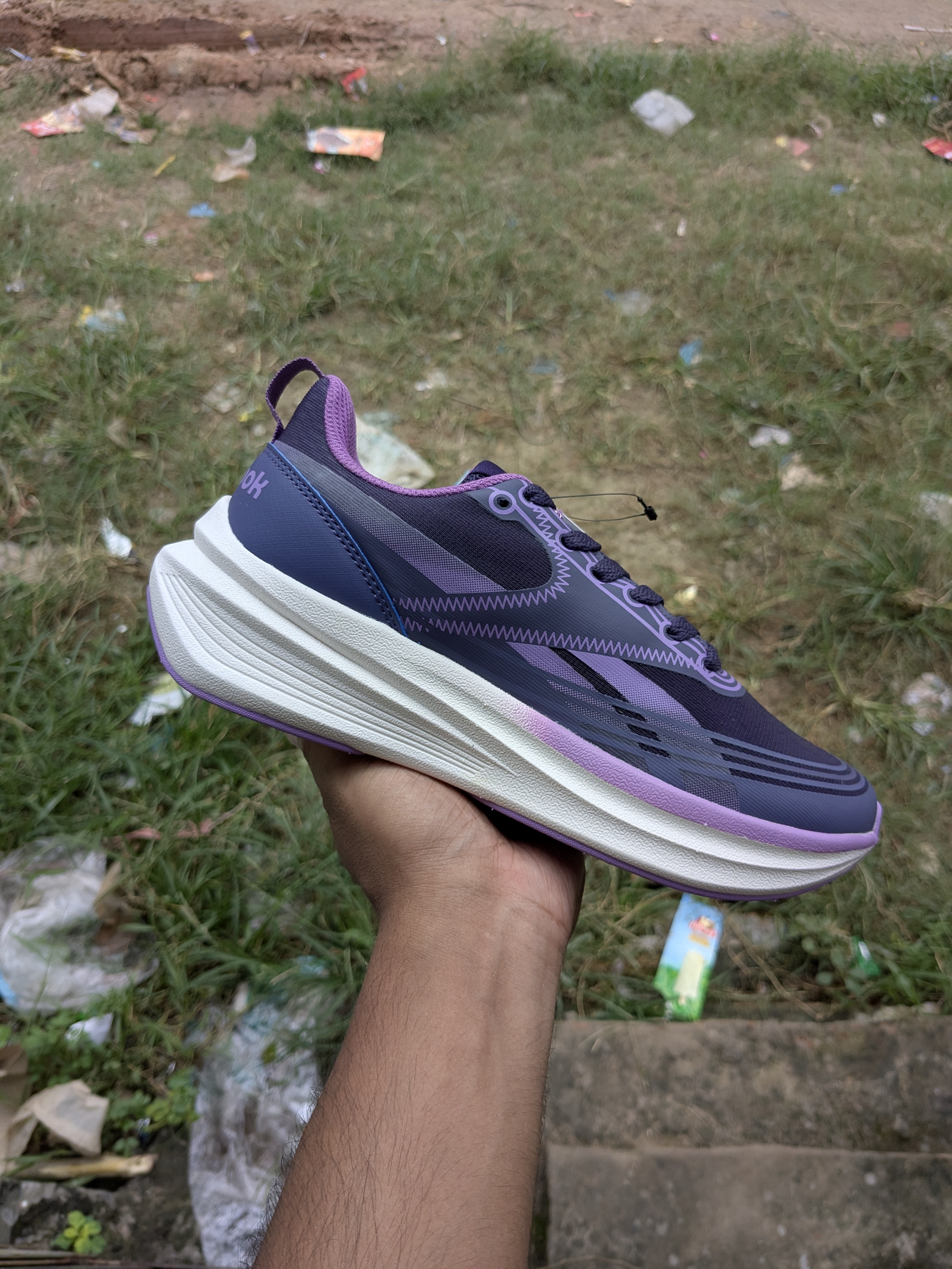Reebok Light Float Running Shoes Purple (35-39)_img_1