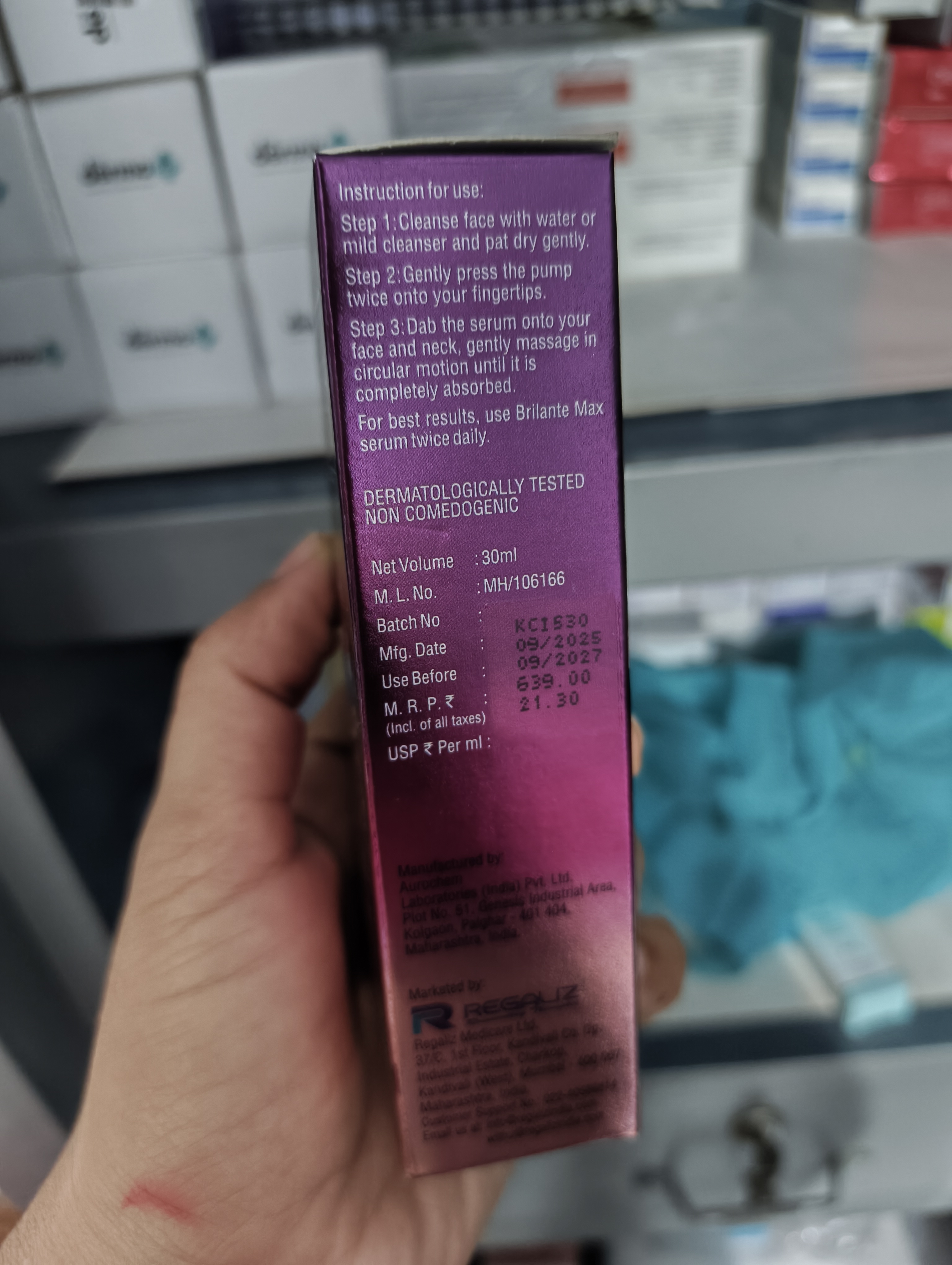 Brilante Max Serum Multifunctional Skin Brightening_img_2