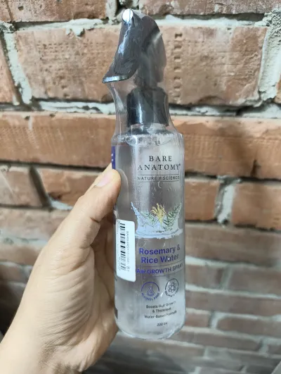 Bare Anatomy Rosemary & Rice Water Hair Growth Spray - 200ml_img_1