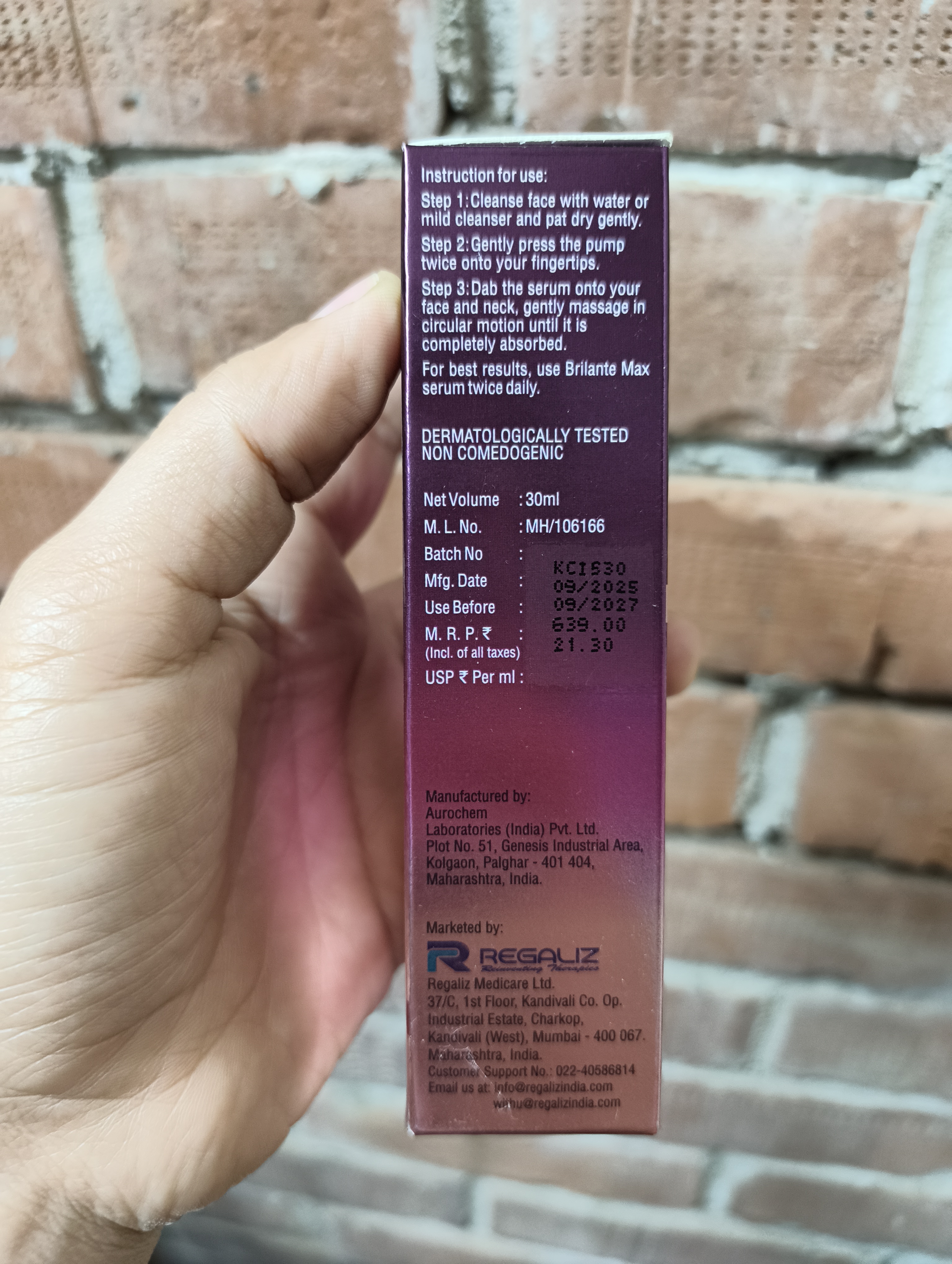 Brilante Max Serum Multifunctional Skin Brightening_img_4