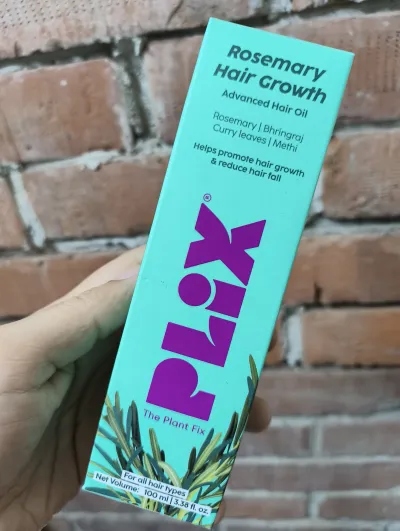 Plix Rosemary Hair Growth Advanced Hair Oil- 100ml_img_1