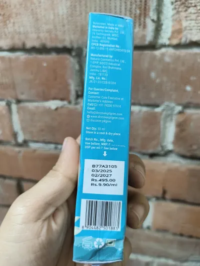 Pilgrim Korean White Lotus Tinted Sunscreen With 3% Niacinamide - 50ml_img_2