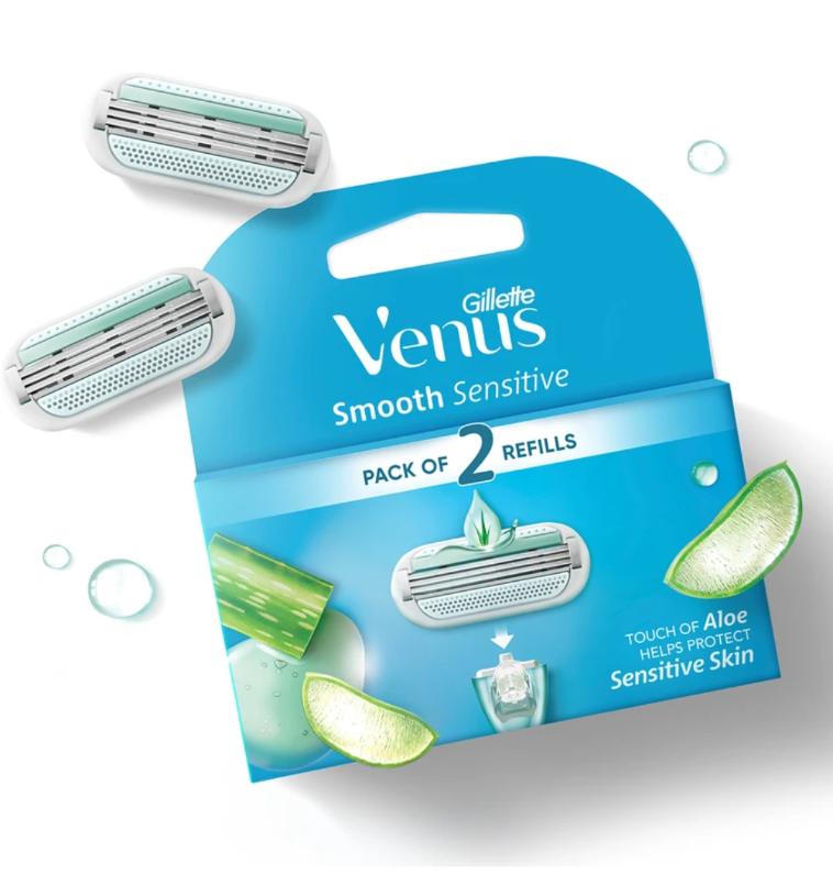 Gillette Venus Smooth Sensitive Pack Of 2 Refills_img_0