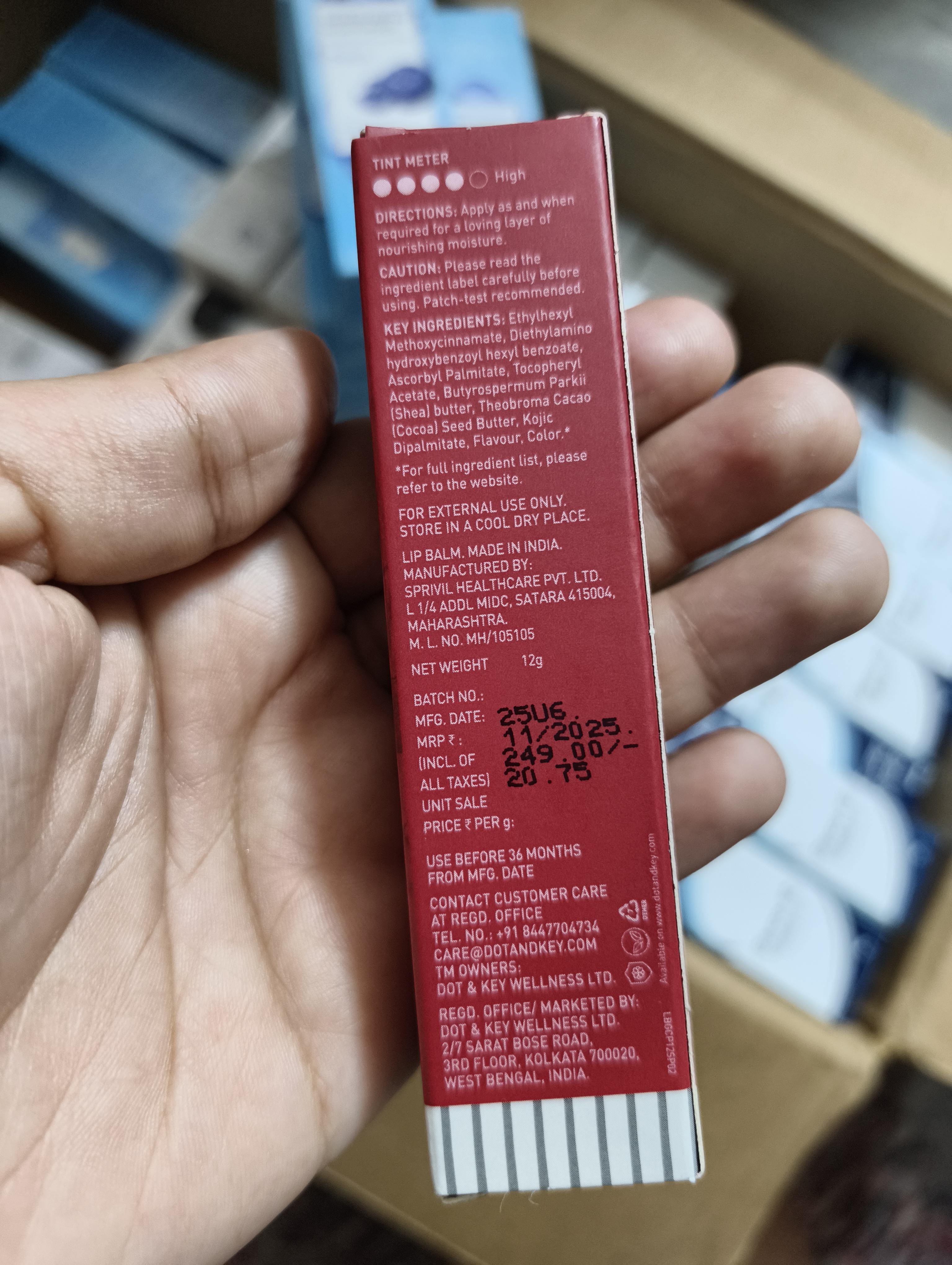 Dot & Key Cherry Pop Gloss Boss Lip Balm Spf 50+ 12g_img_2