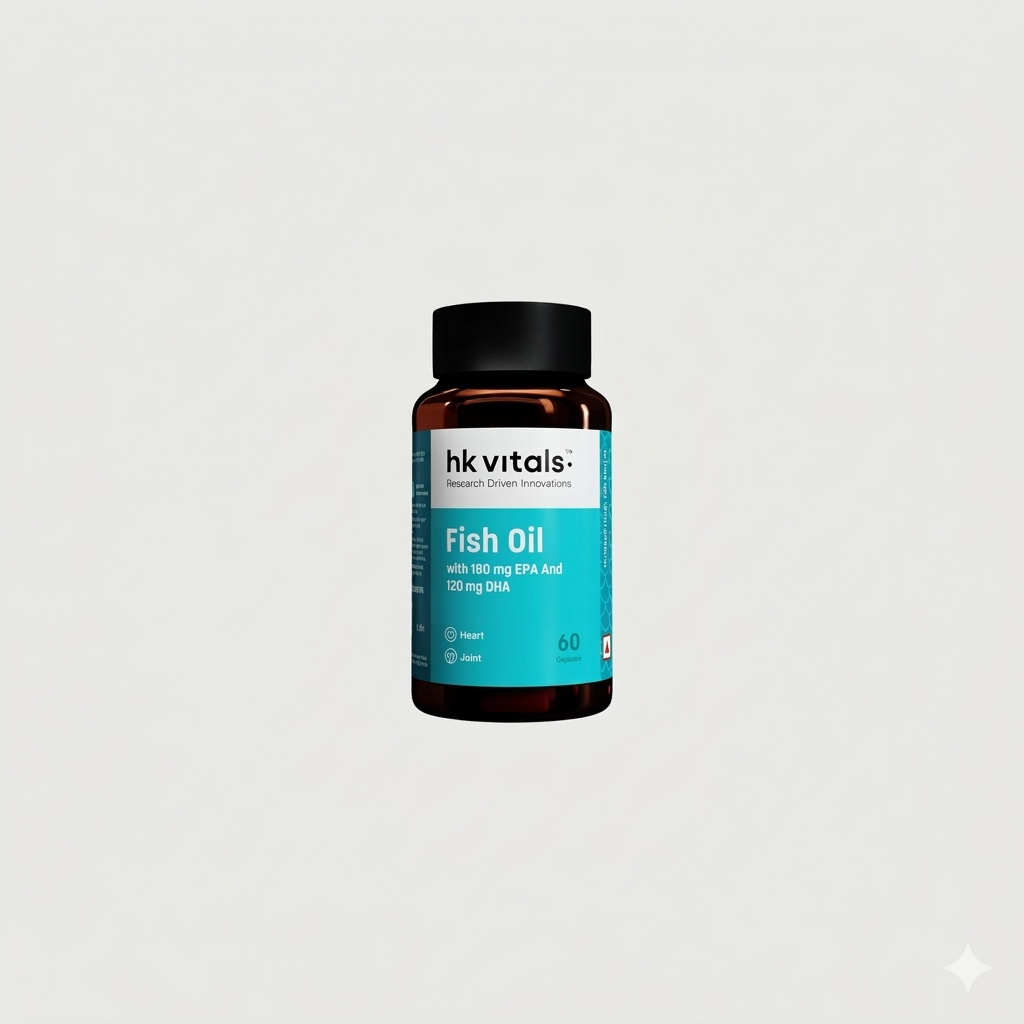 hk vitals Fish Oil with 180mg EPA and 120mg DHA Cap 60'S_img_0