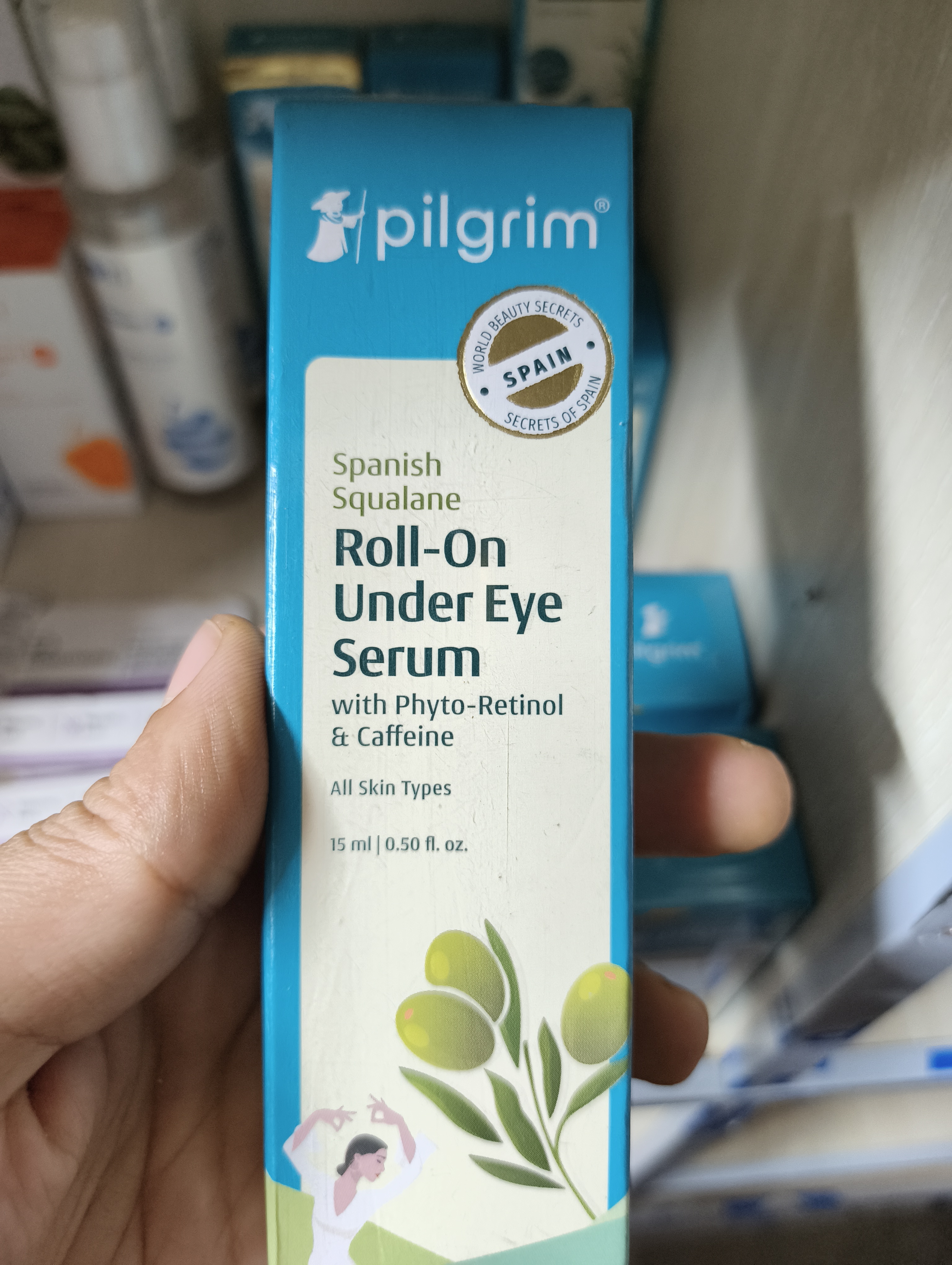 Pilgrim Roll-On Under Eye Serum - 15ml_img_1