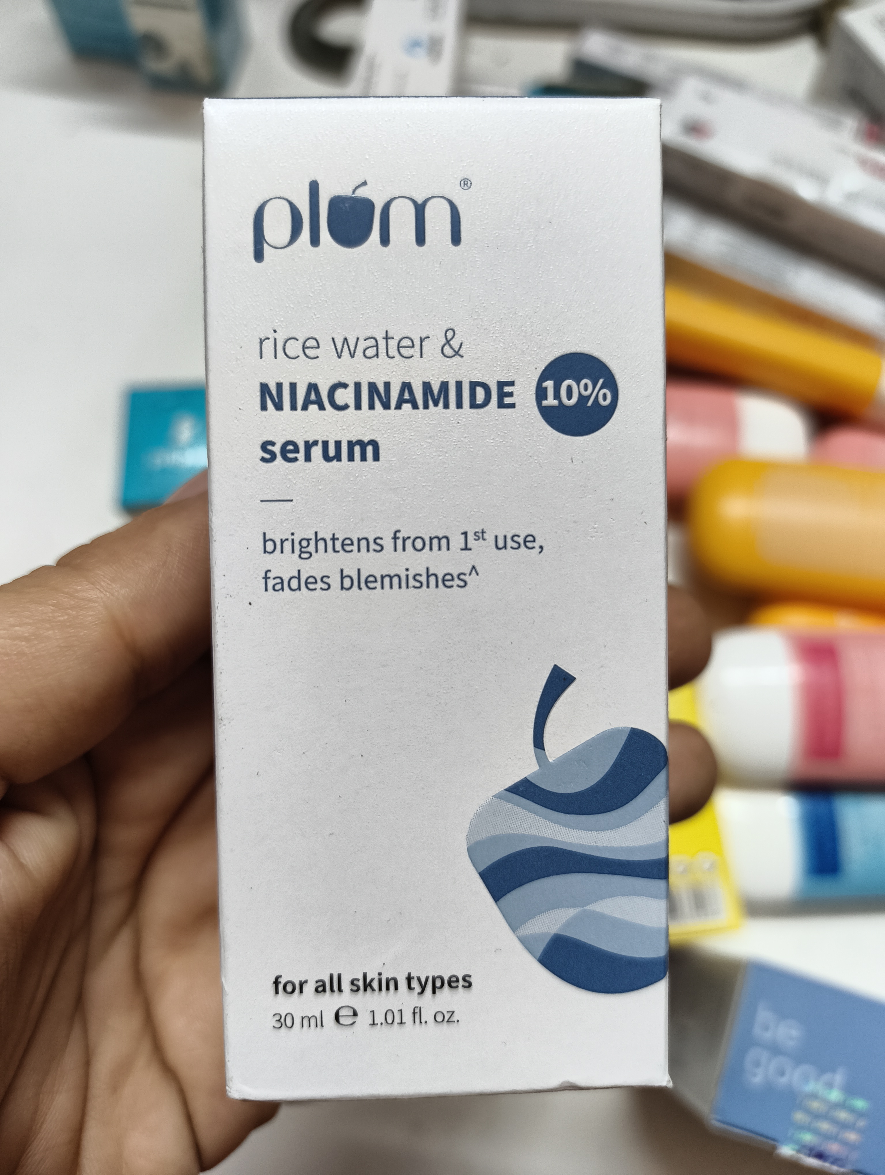 Plum Rice Water & Niacinamide 10% Serum (30ml)