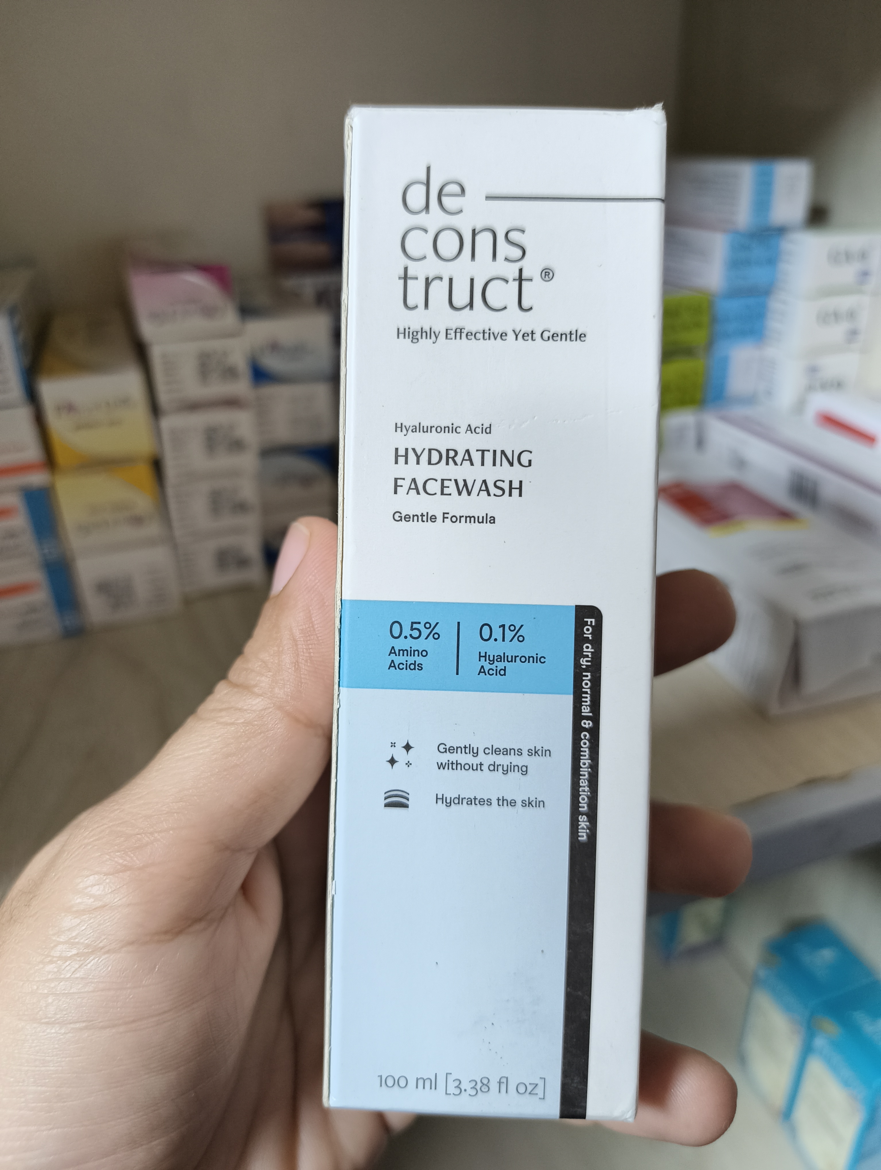 Deconstruct Hyaluronic Acid Hydrating Facewash - 100ml_img_1