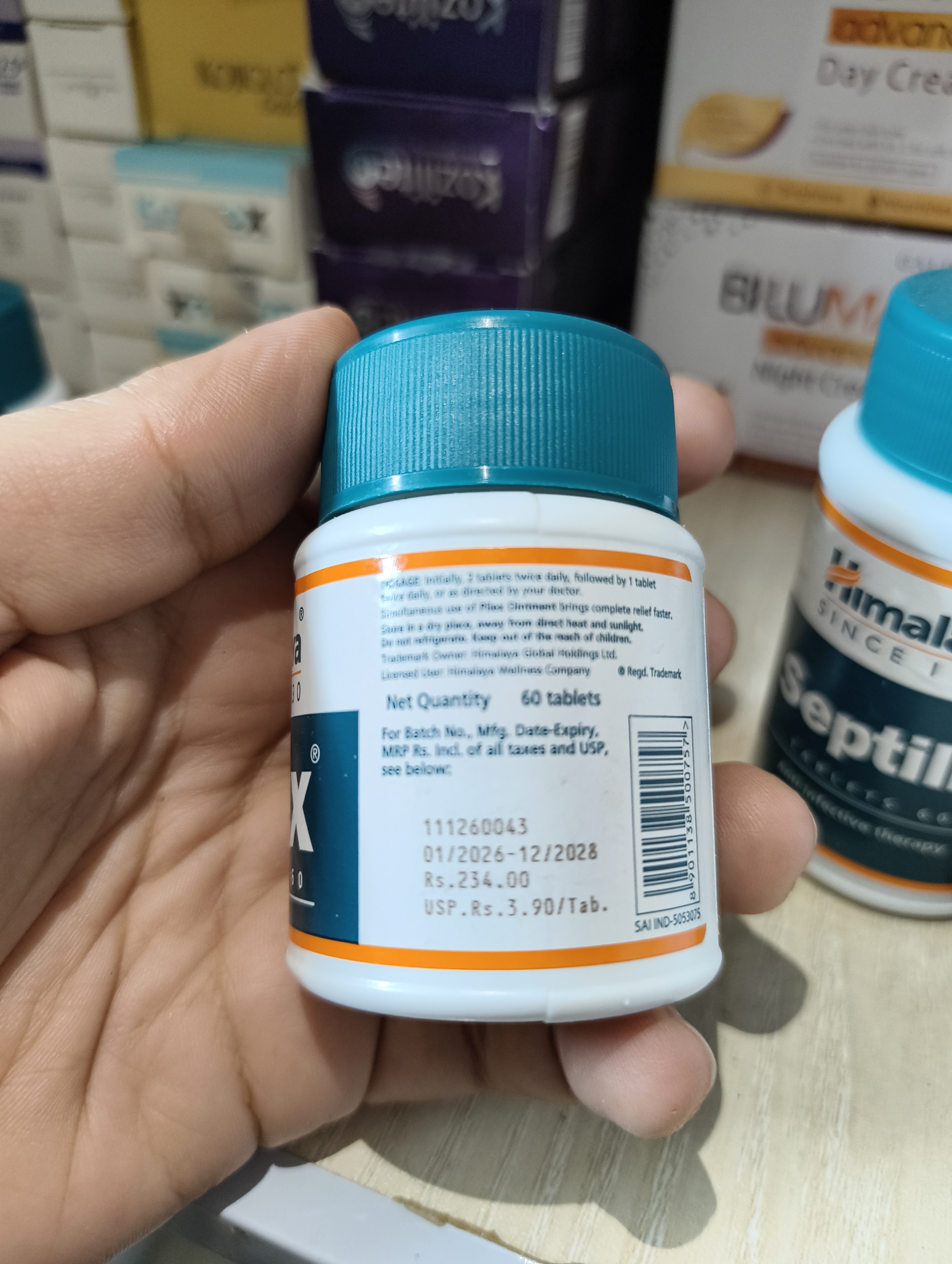 Himalaya Pilex Tab 60's_img_2