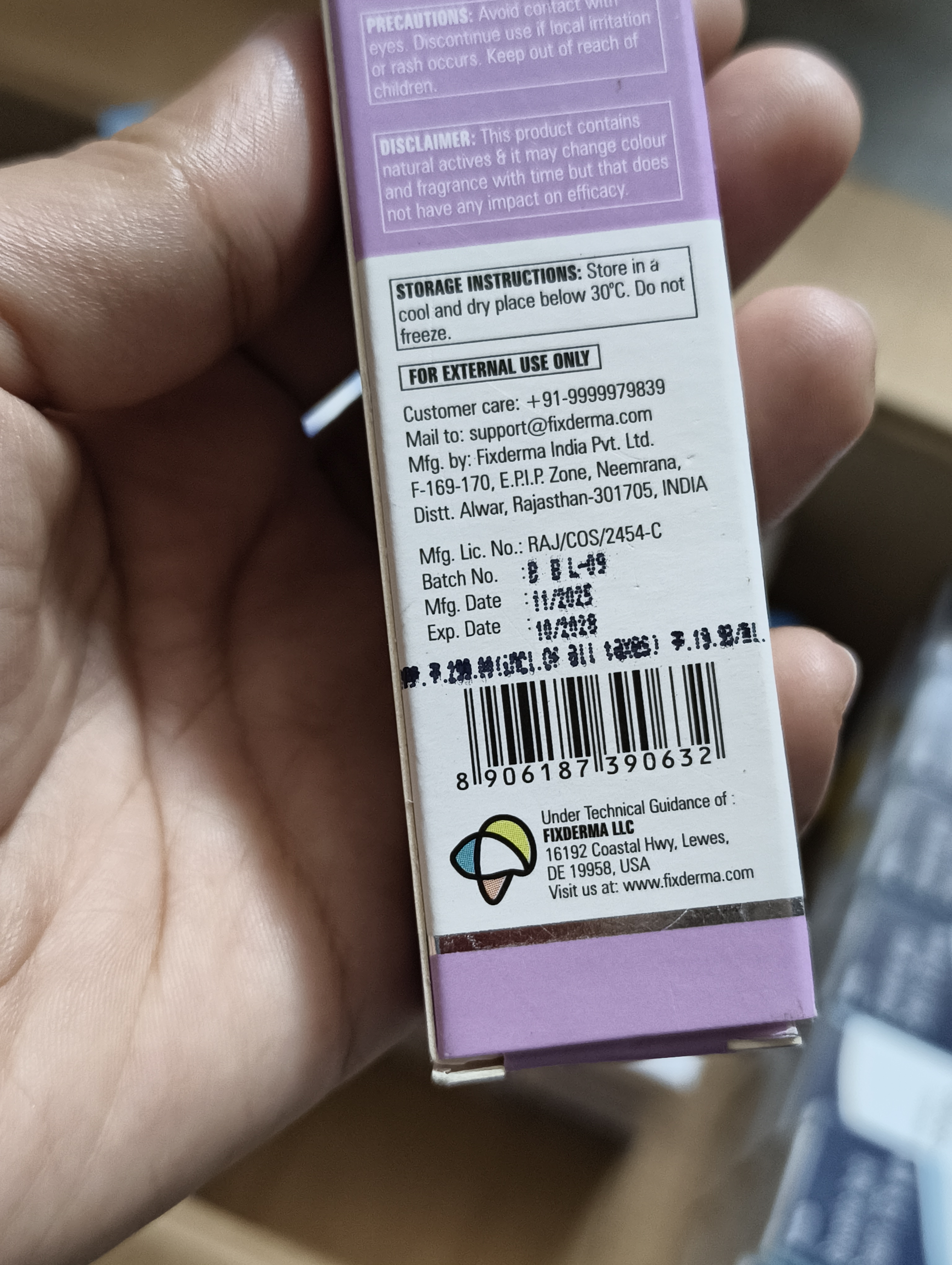 Fixderma Brightening Lip Balm Spf 50+ 15ml_img_3