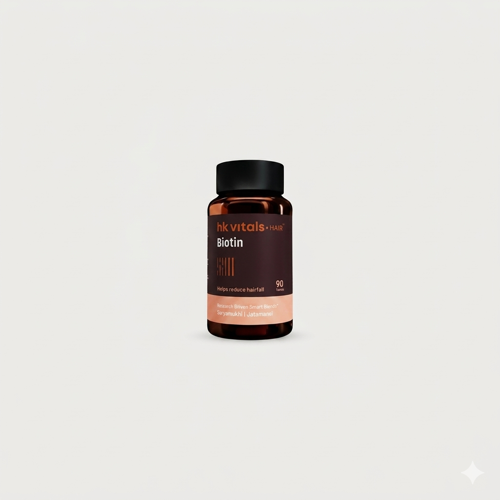 hk vitals Hair Biotin Helps reduce hairfall Tab 60's_img_0