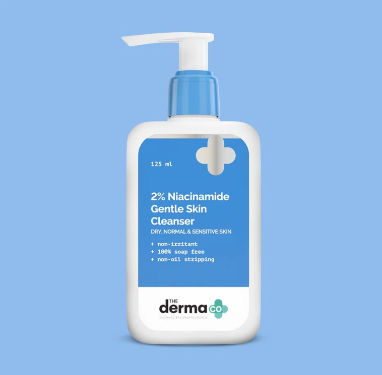 Derma Co 2% Niacinamide Gentle Skin Cleanser 125ml