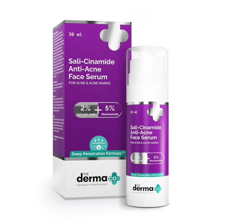 Derma Co Sali-Cinamide Anti-Acne Face Serum 30ml