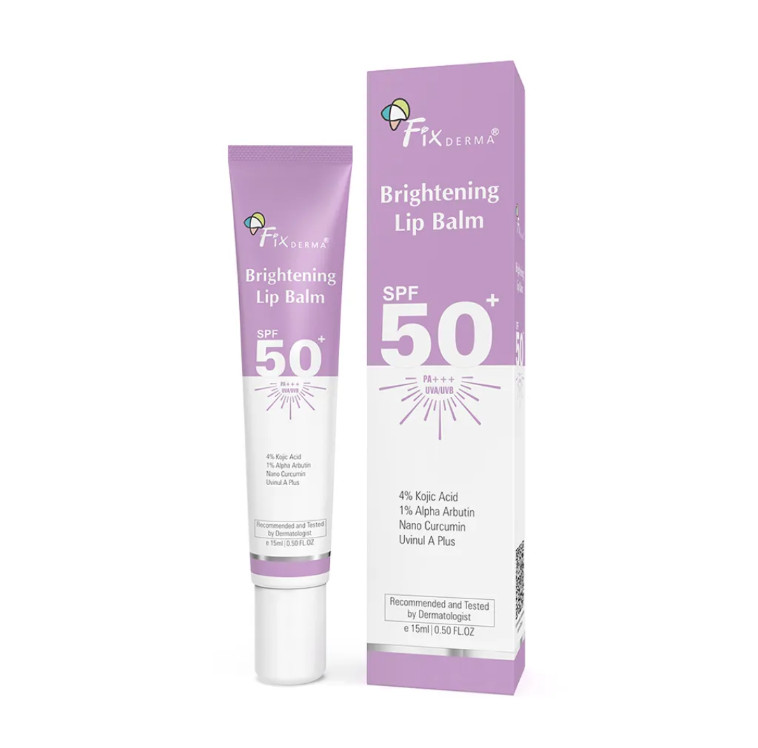 Fixderma Brightening Lip Balm Spf 50+ 15ml