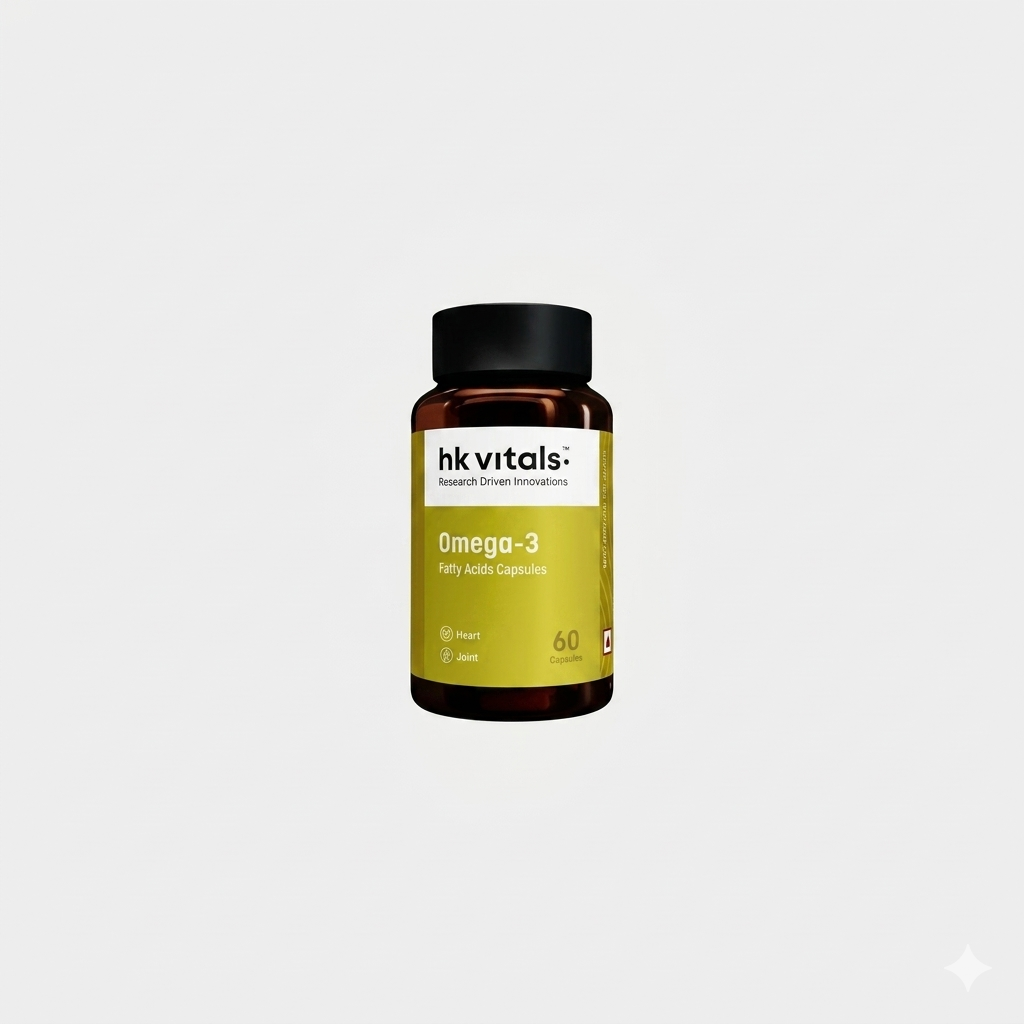 hk vitals Omega-3 Fatty Acid Capsules 60's_img_0