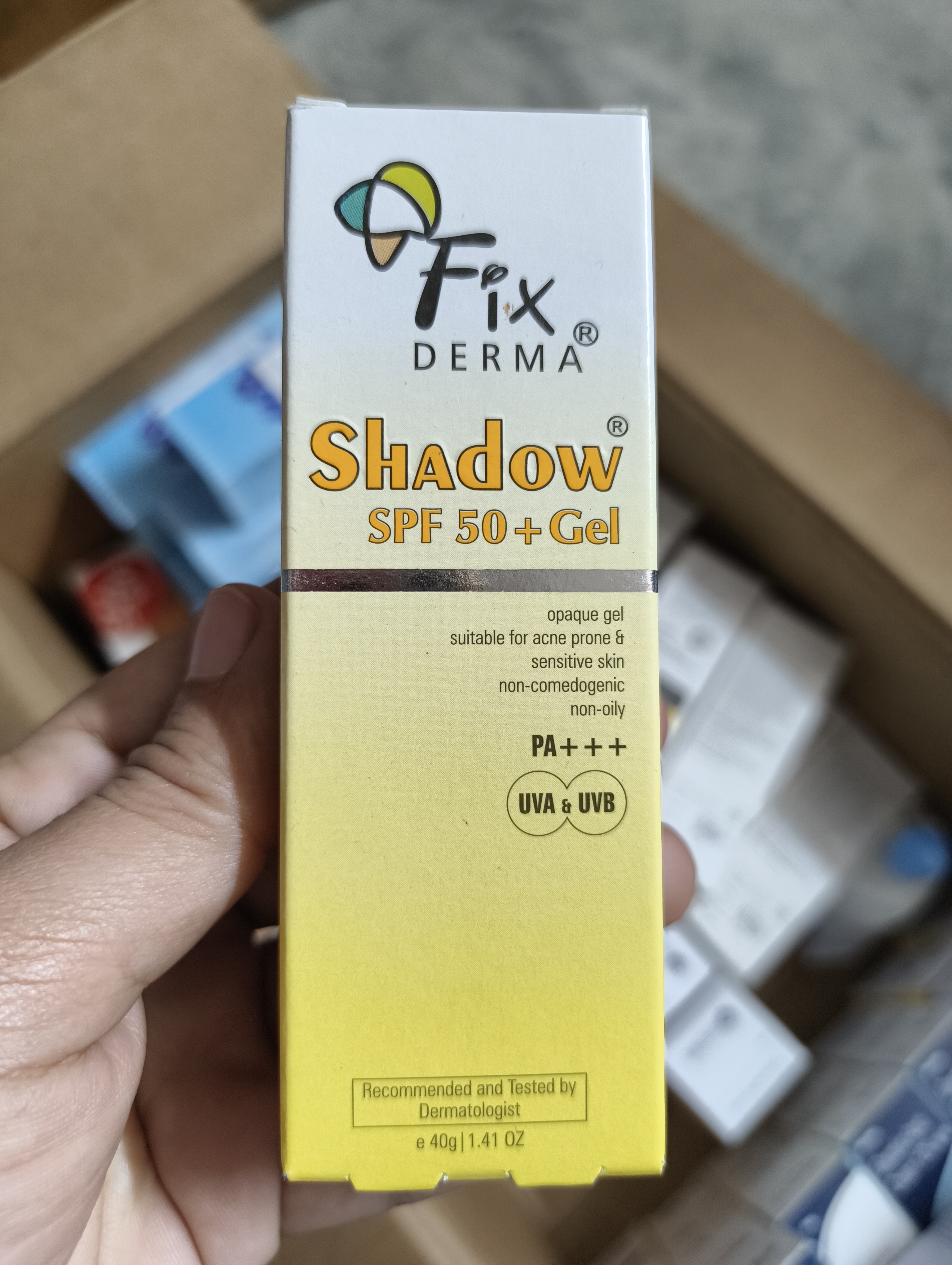 Fixderma Shadow Sunscreen Spf 50+ Gel 40g_img_1