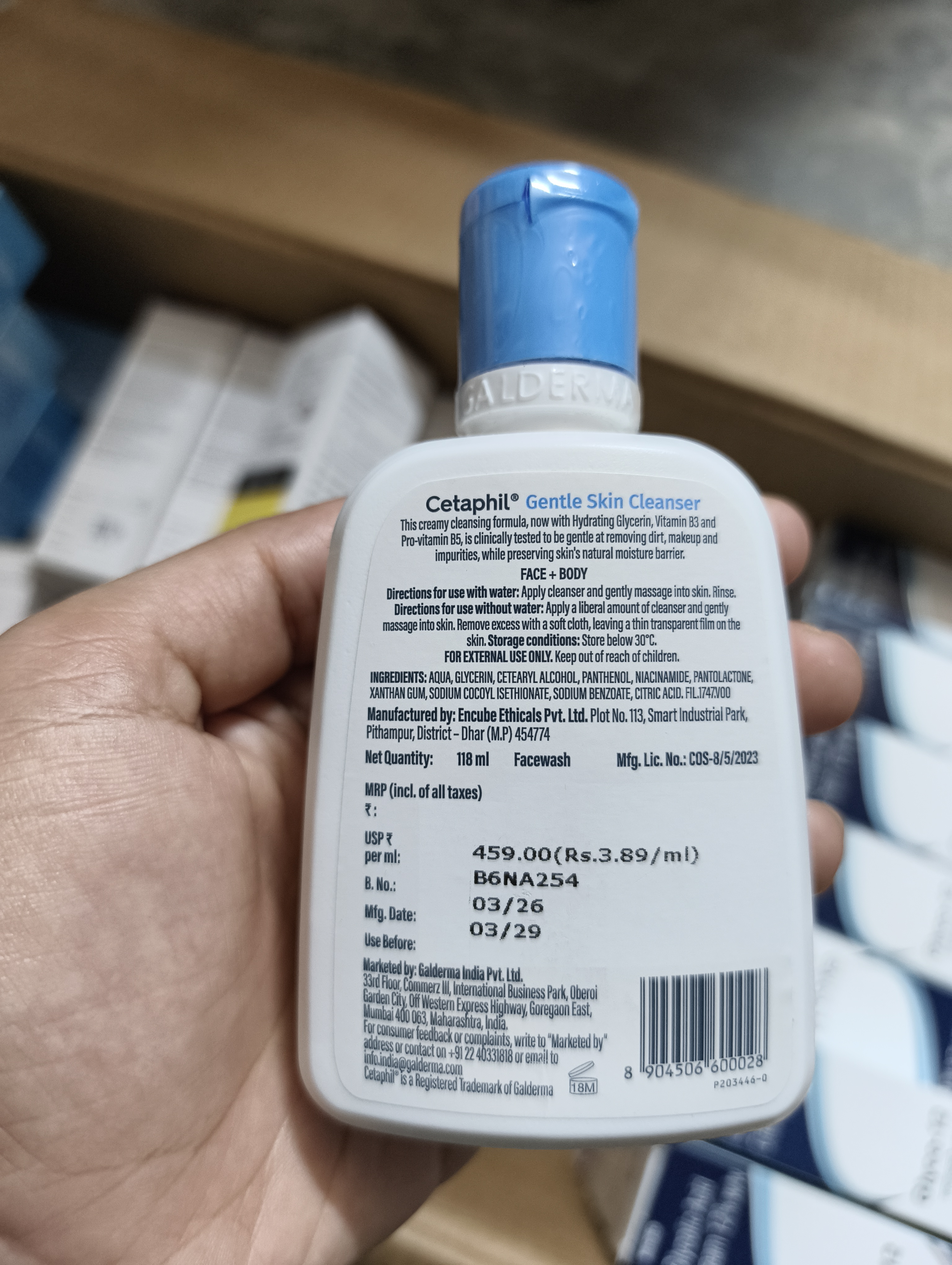 Cetaphil Gentle Skin Cleanser, Dry to Normal, Sensitive Skin- 125ml_img_2