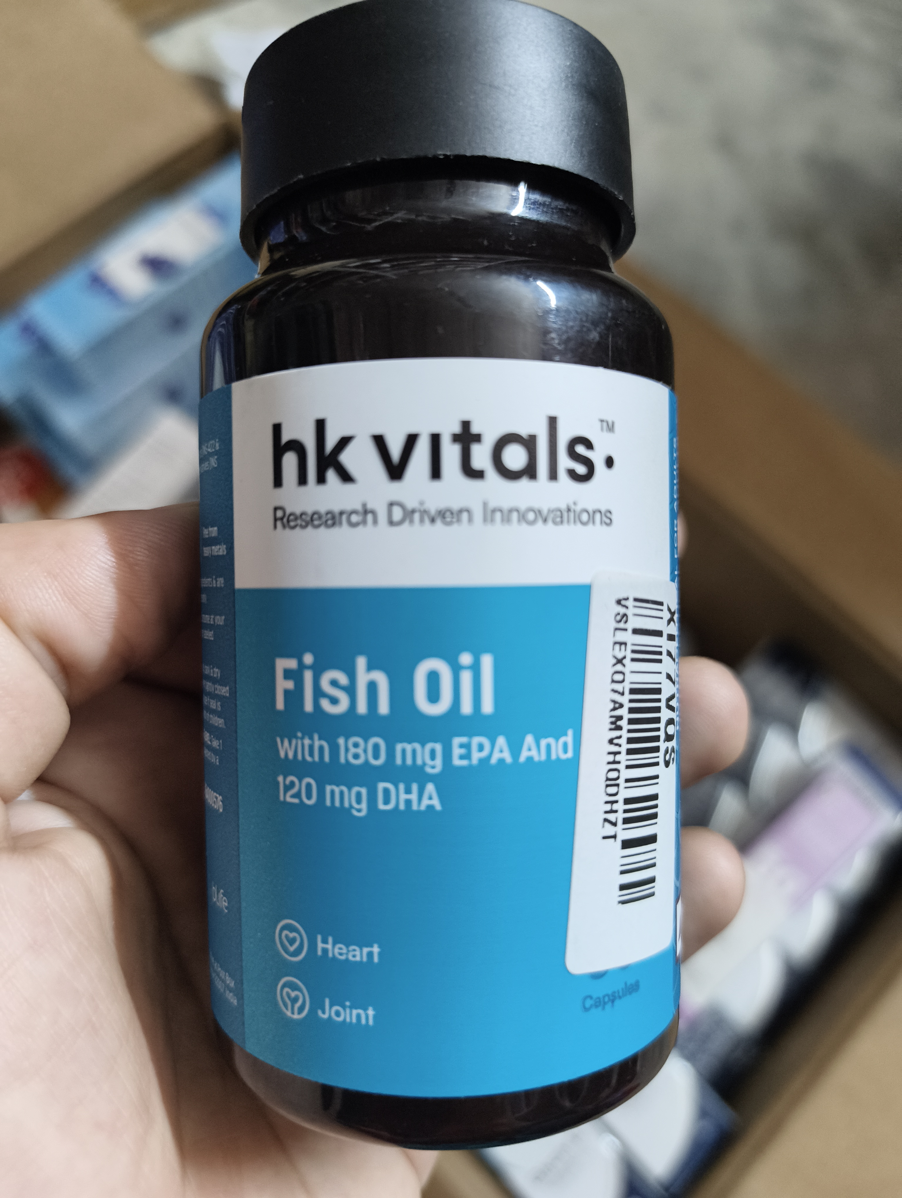 hk vitals Fish Oil with 180mg EPA and 120mg DHA Cap 60'S_img_1