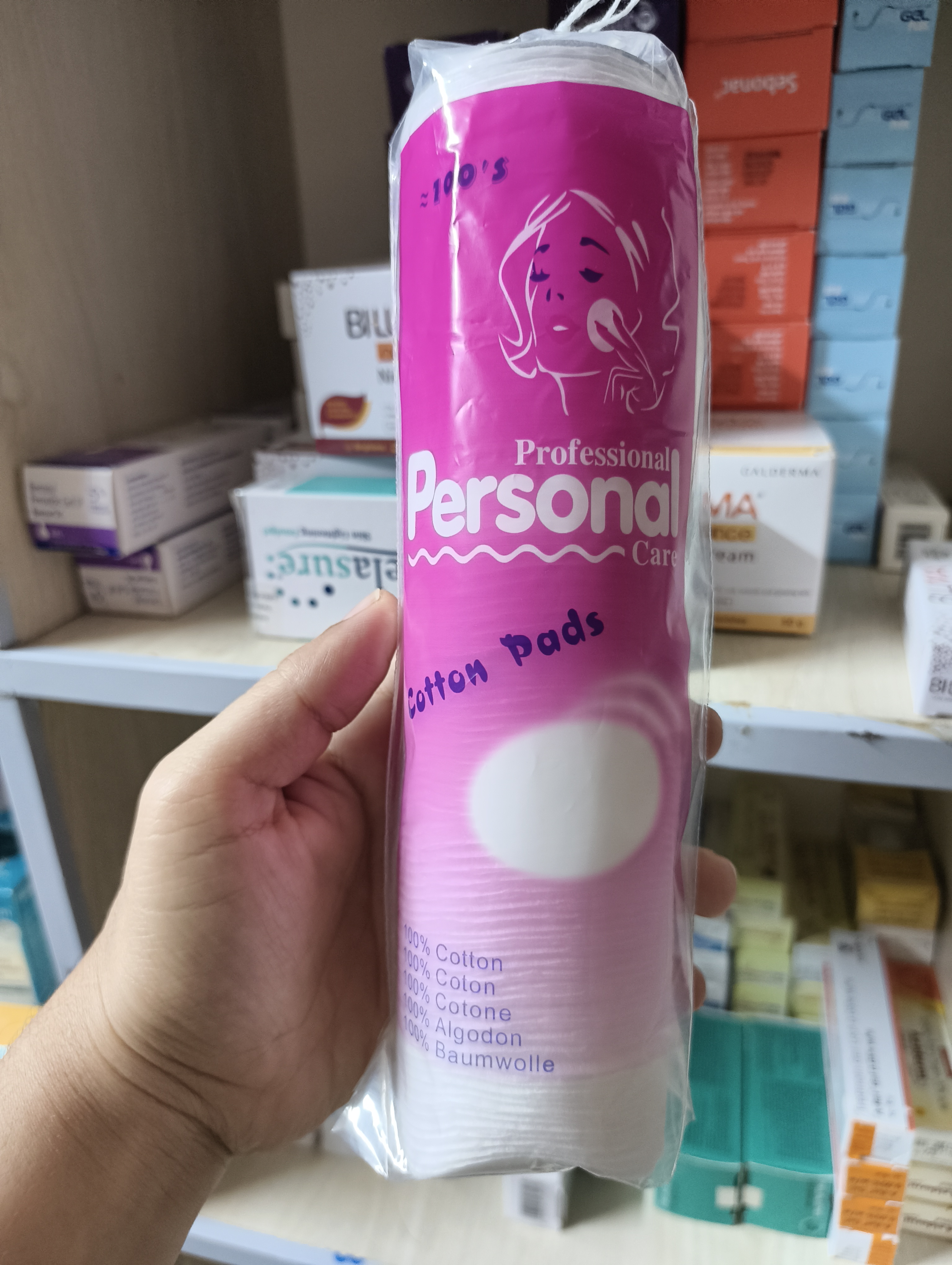 Professional Personal Care Cotton Pads (100% Cotton)_img_0
