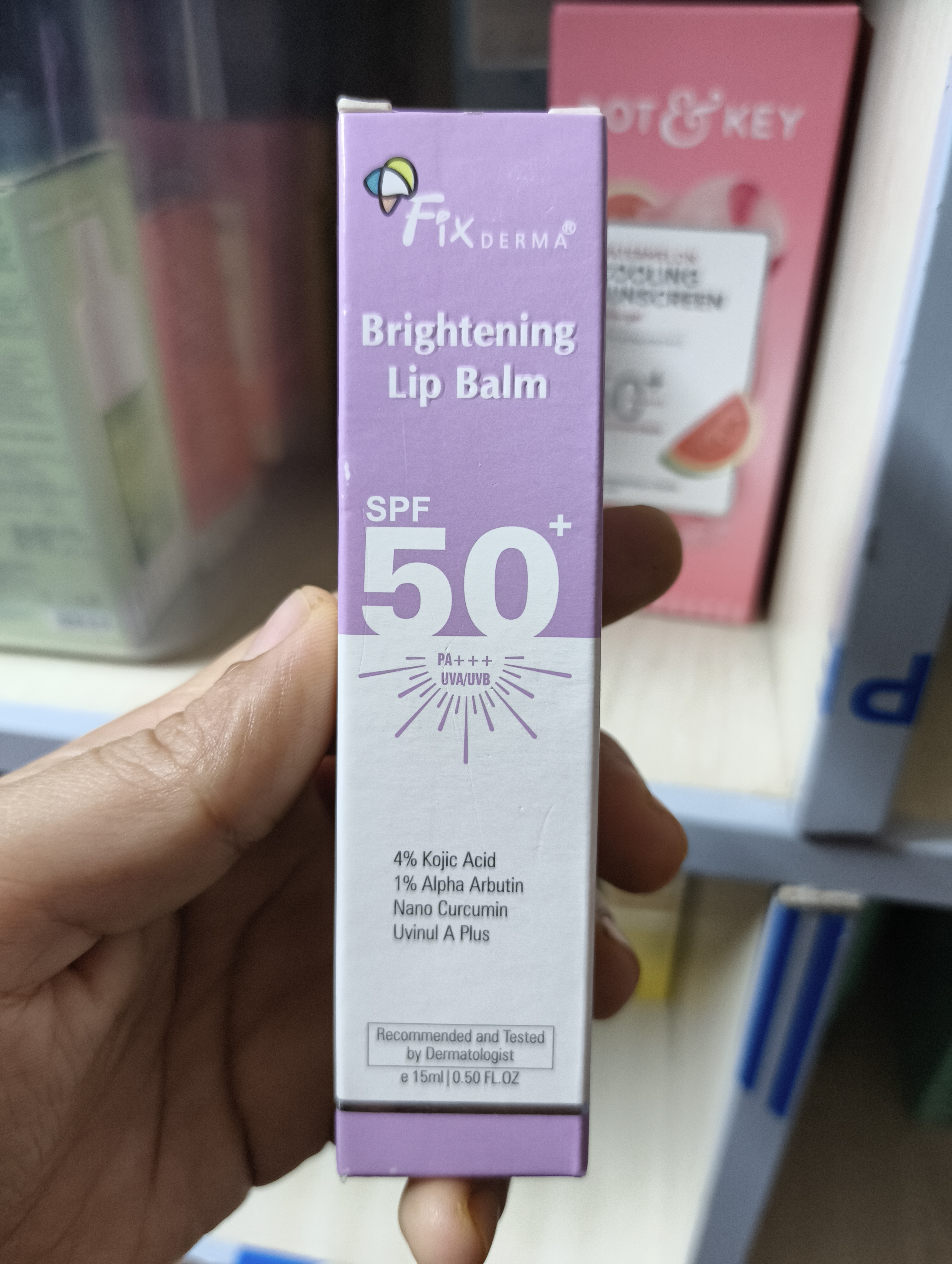 Fixderma Brightening Lip Balm Spf 50+ 15ml_img_1
