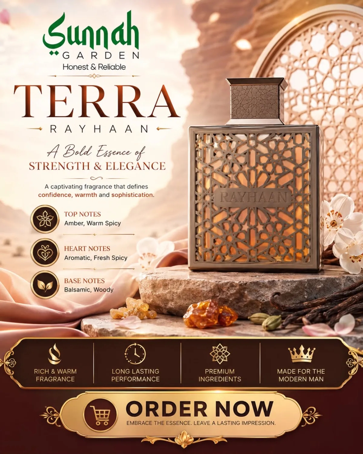 Terra Rayhaan for men 100ml - Image 1
