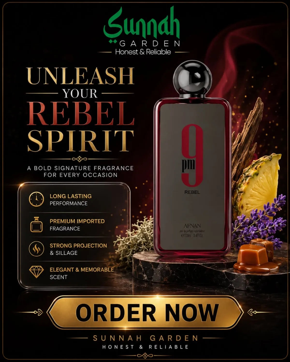 9 PM Rebel Afnan for women and men - Image 1