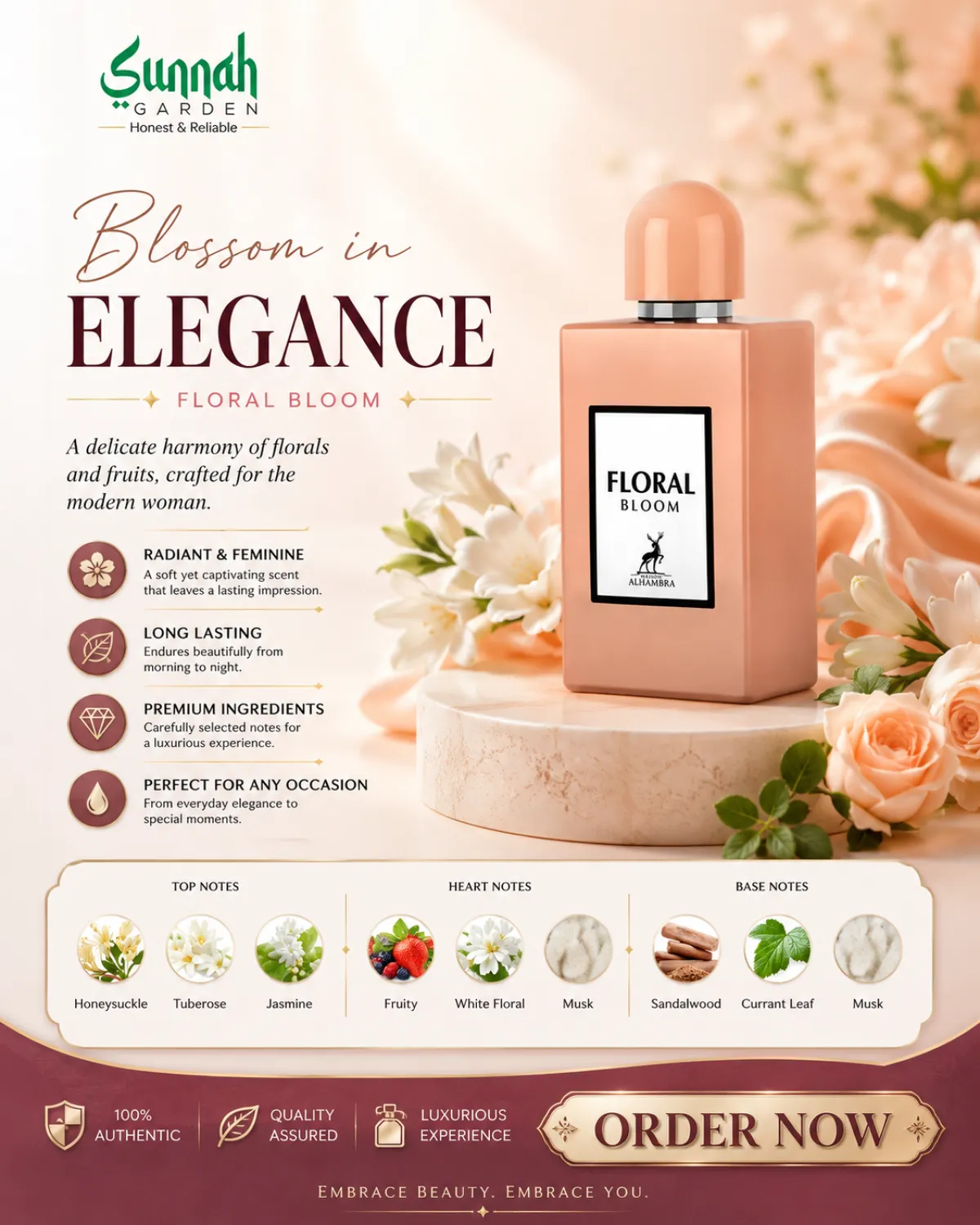 Floral Bloom Maison Alhambra for women 100ml - Image 1