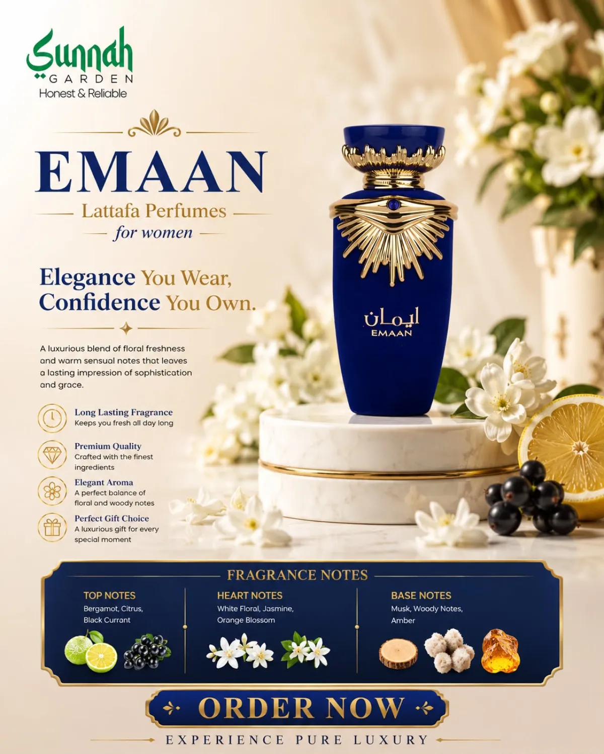 Emaan Lattafa Perfumes for women 100ml - Image 1