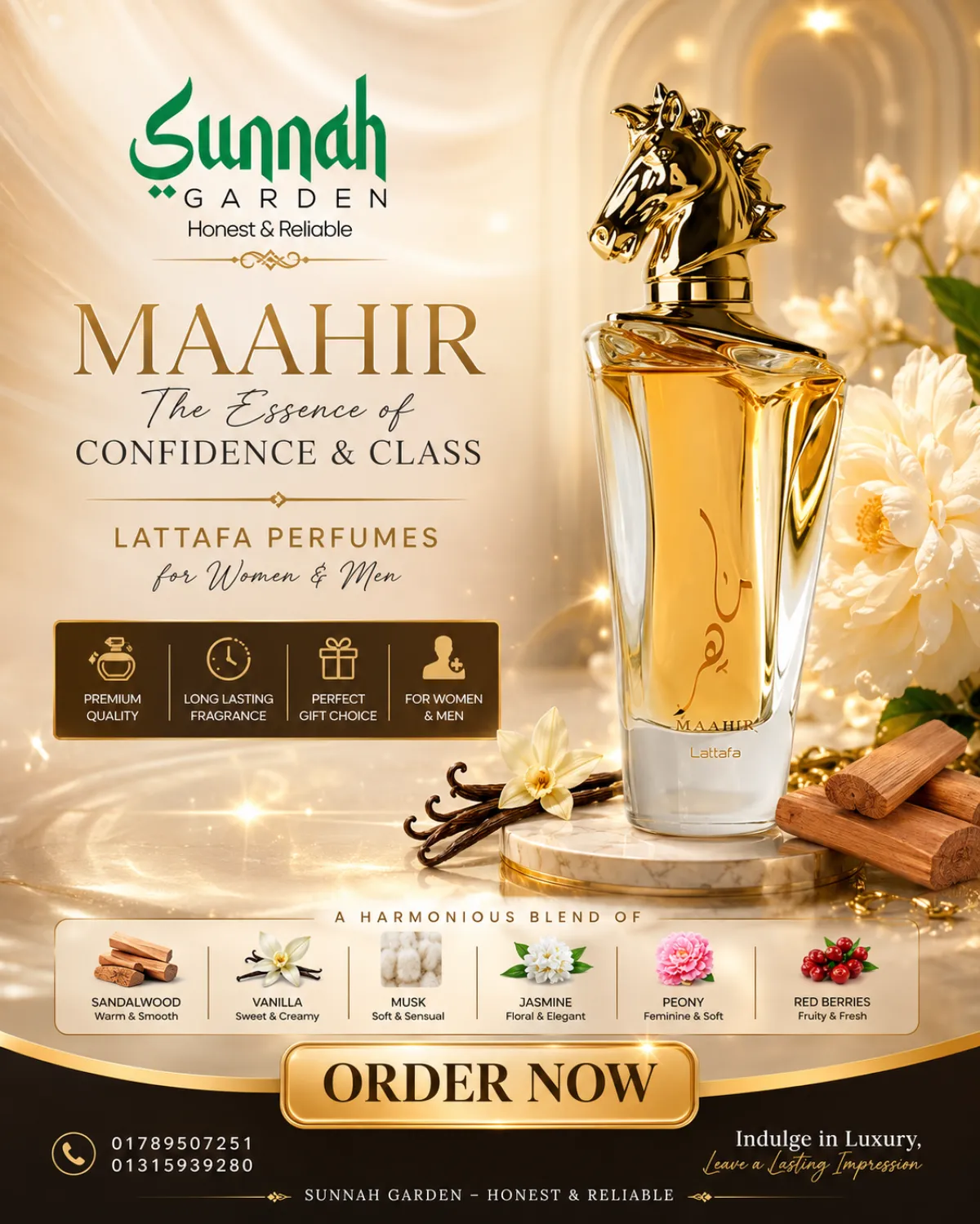 Maahir Lattafa Perfumes for women and men 100ml - Image 1