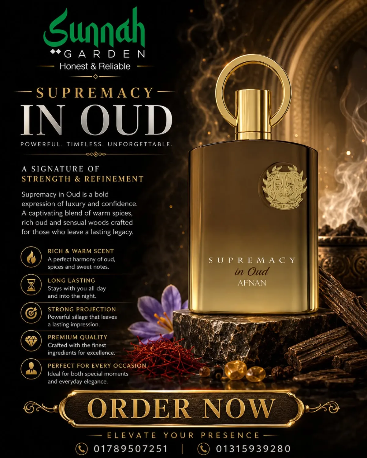 Supremacy in Oud Afnan for women and men 100ml - Image 1